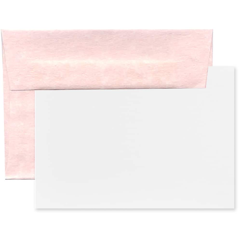 JAM Paper A7 Parchment Blank Greeting Cards & Envelopes