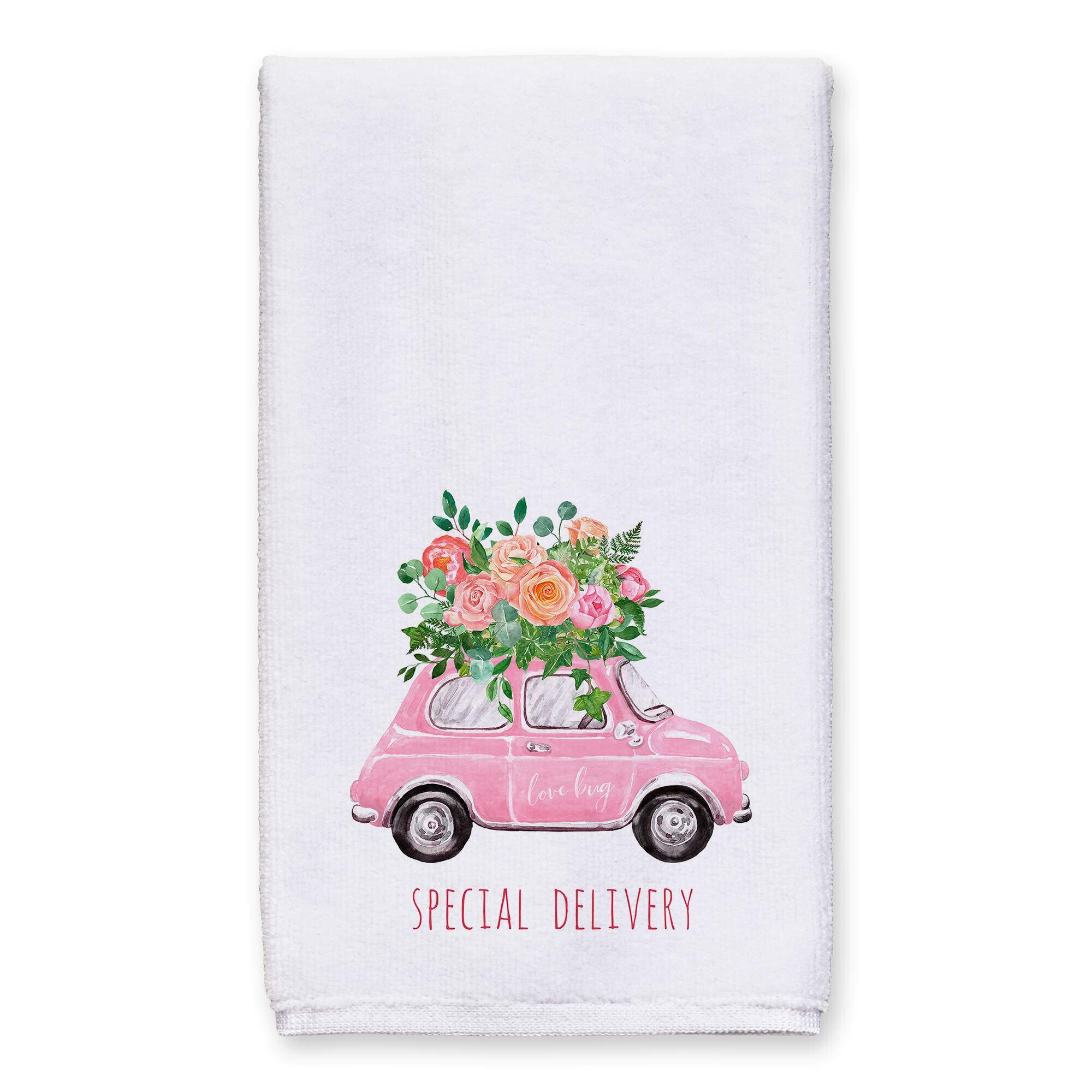 Flower Delivery Tea Towel Set