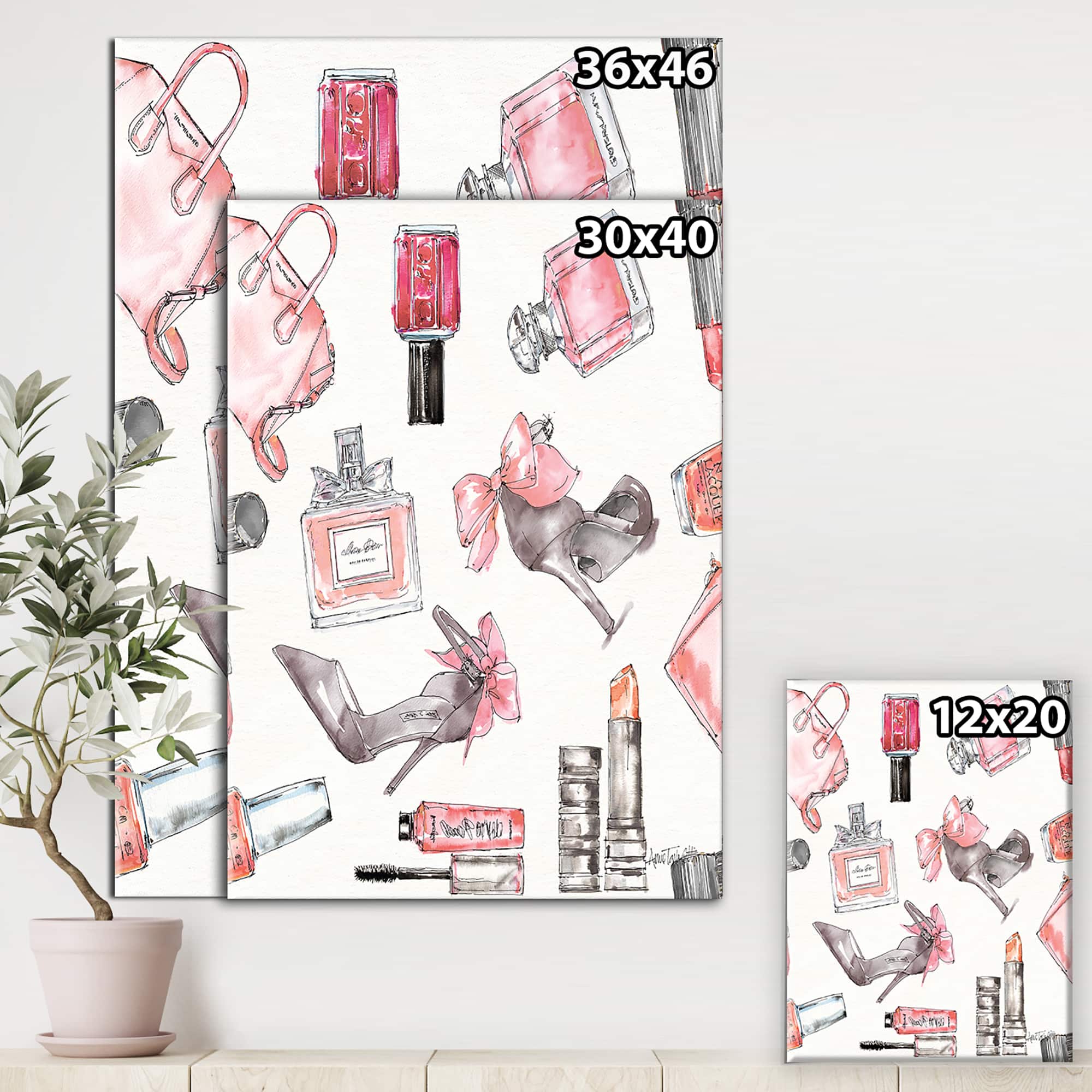 Designart - Glam Chic Accents Pattern I
