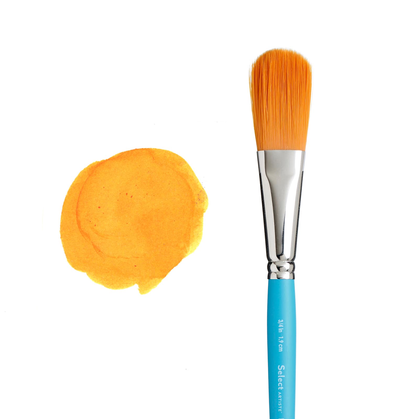 Princeton™ Select™ Artiste Series 3750 3/4" Short Handle Oval Wash Brush