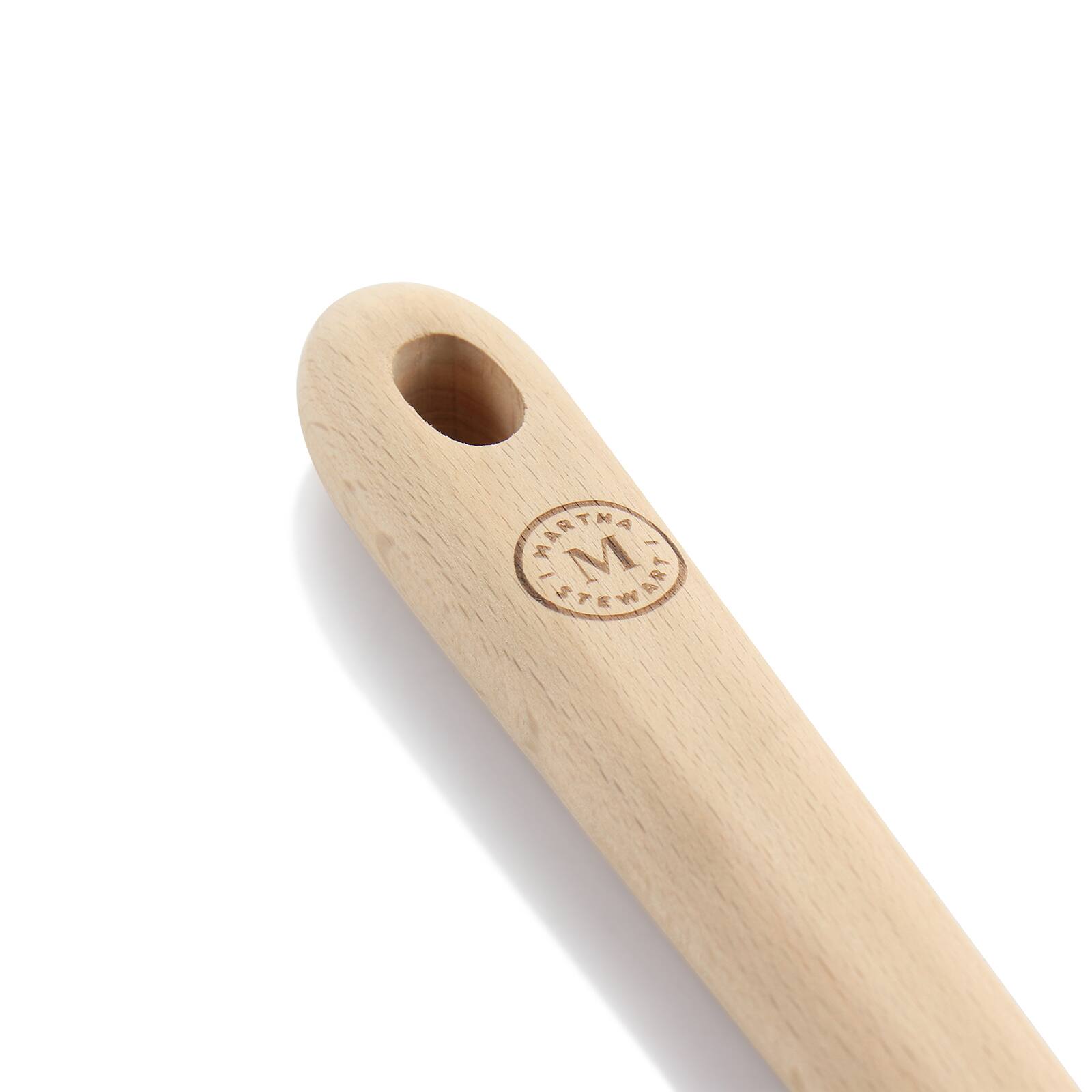 Martha Stewart 14'' Beech Wood Slotted Turner