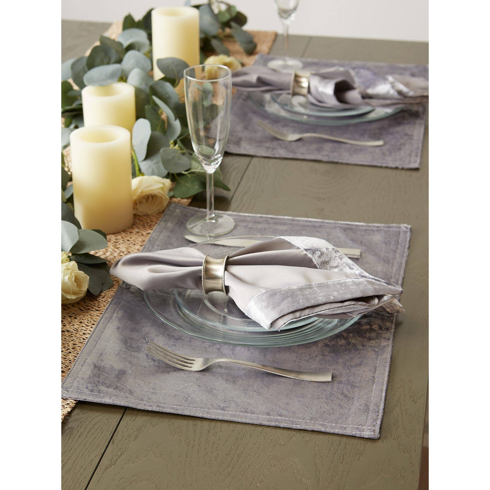 DII® Velvet Placemats