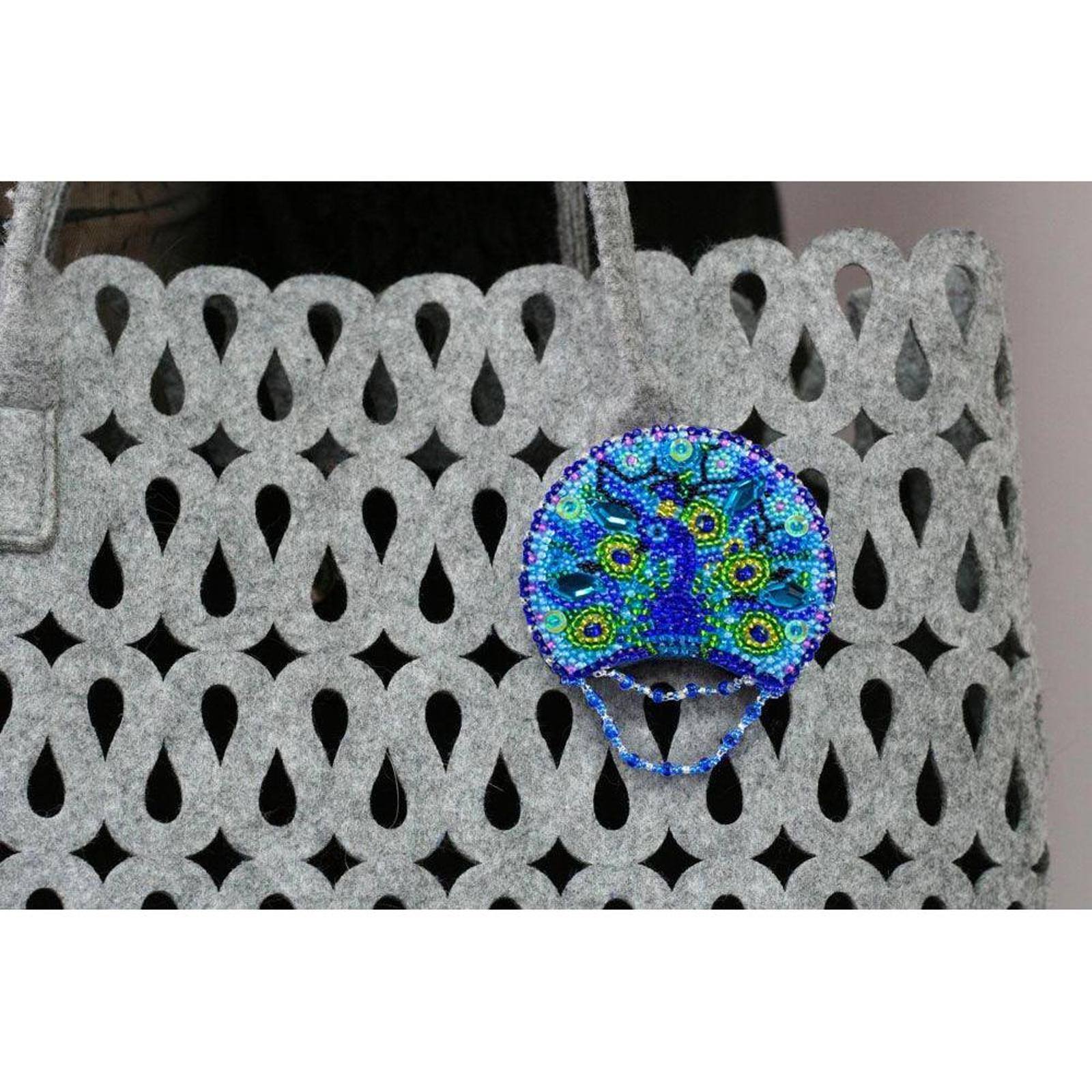 Abris Art Peacock Beading Decoration Kit