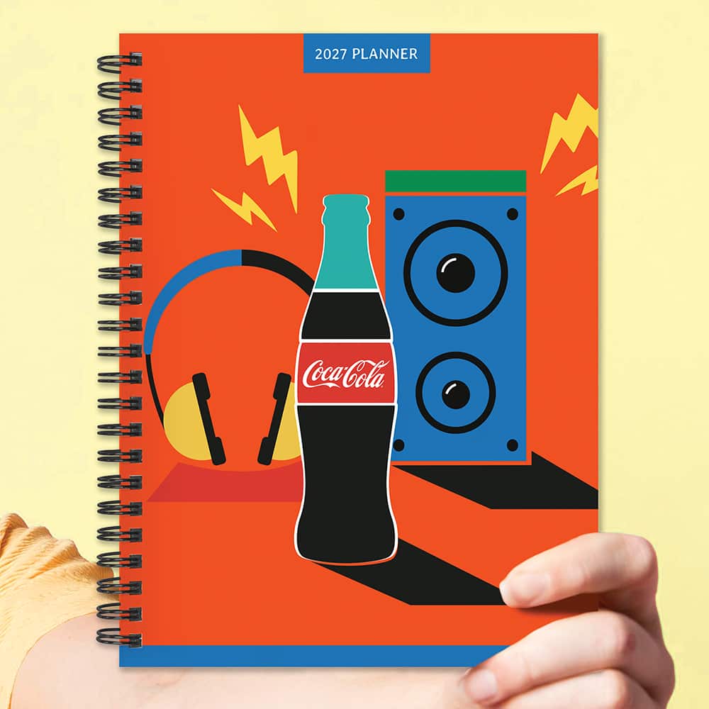 2027 Coca-Cola Medium Weekly Monthly Planner