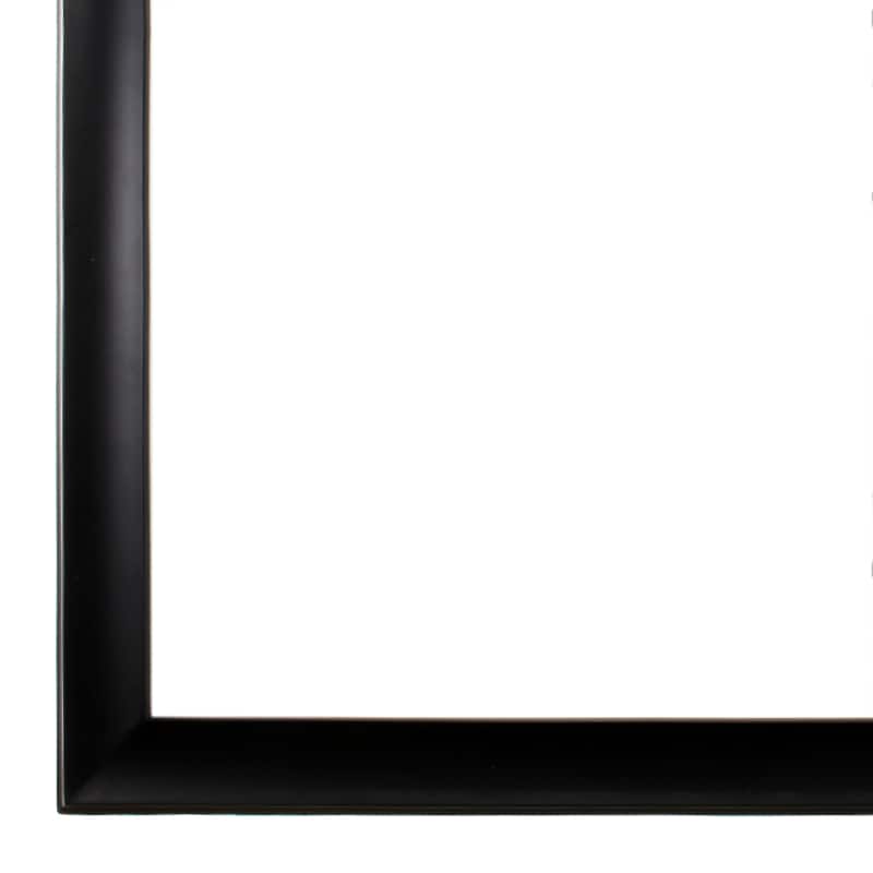 8.5" x 11" Black Document Frame with Double Mat by Studio Décor®