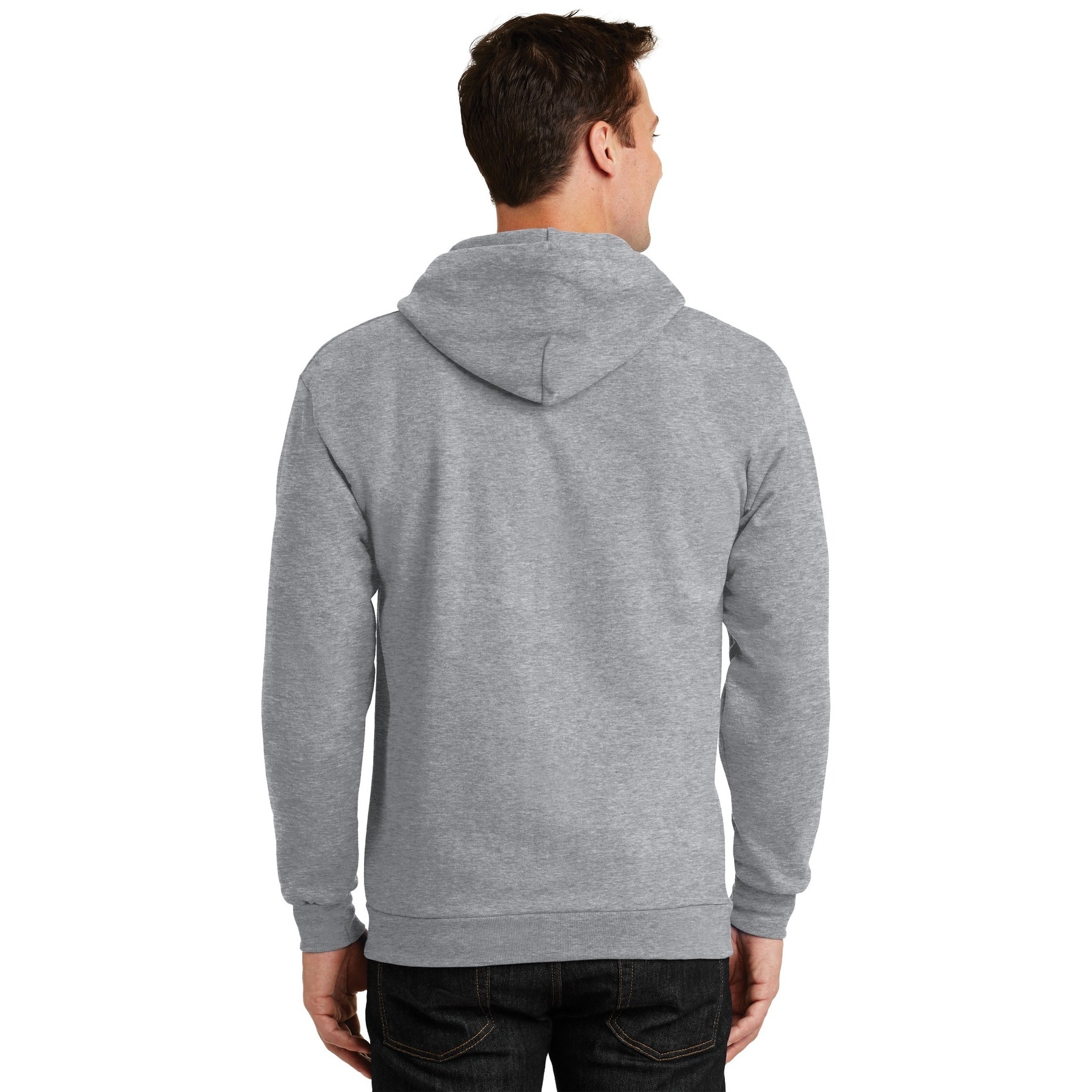 Port & Company® Essential Fleece Full-Zip Hooded Sweatshirt