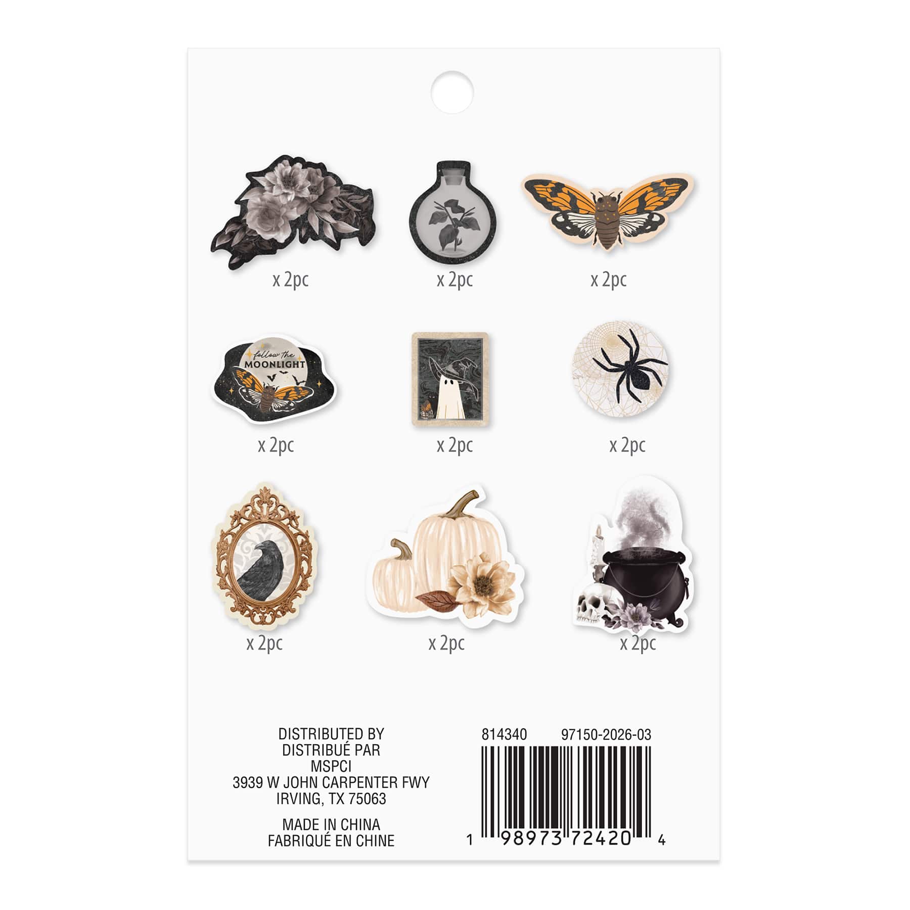 Conjuring Nightfall Vinyl Die Cut Stickers by Recollections™