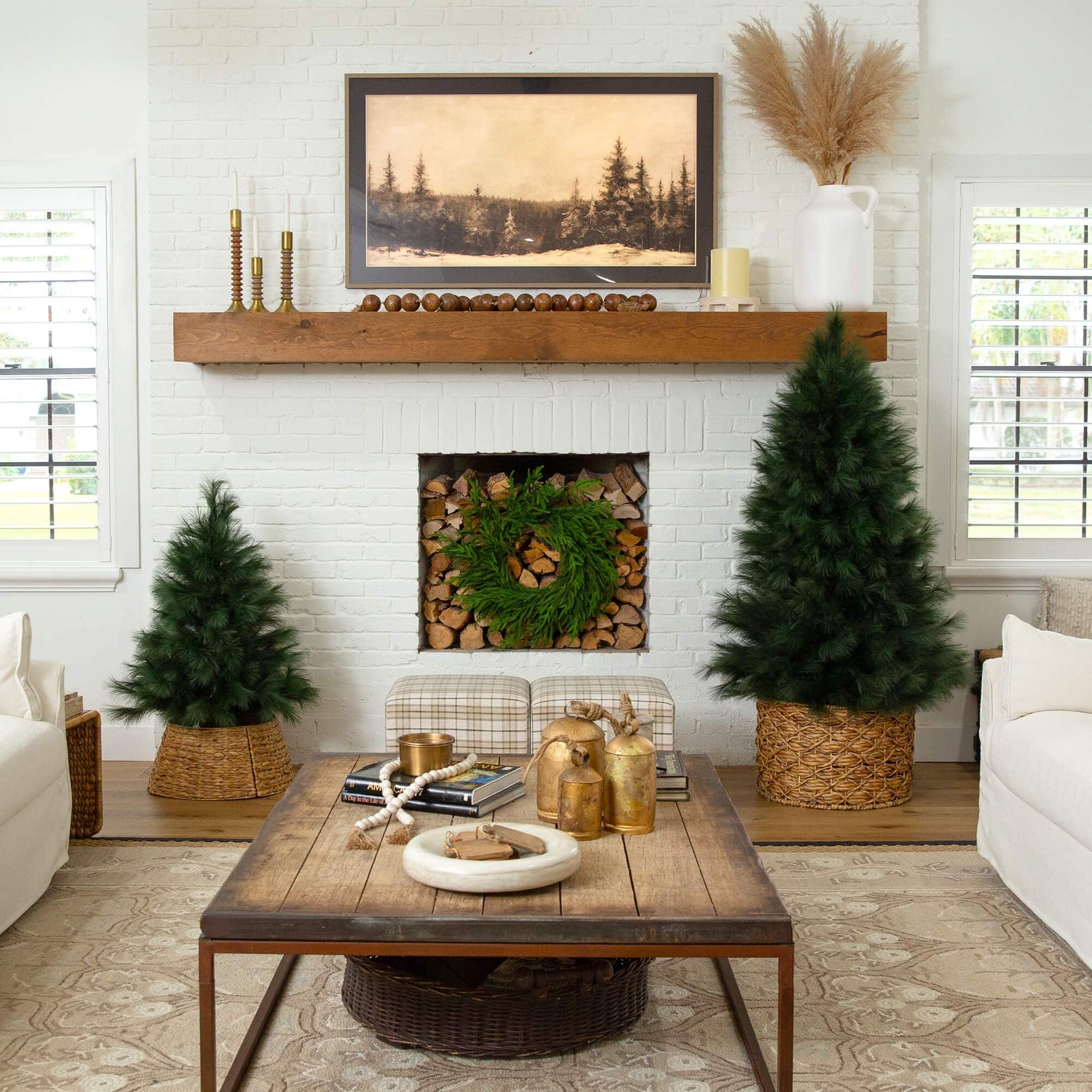 4ft. Unlit Pine Artificial Christmas Tree