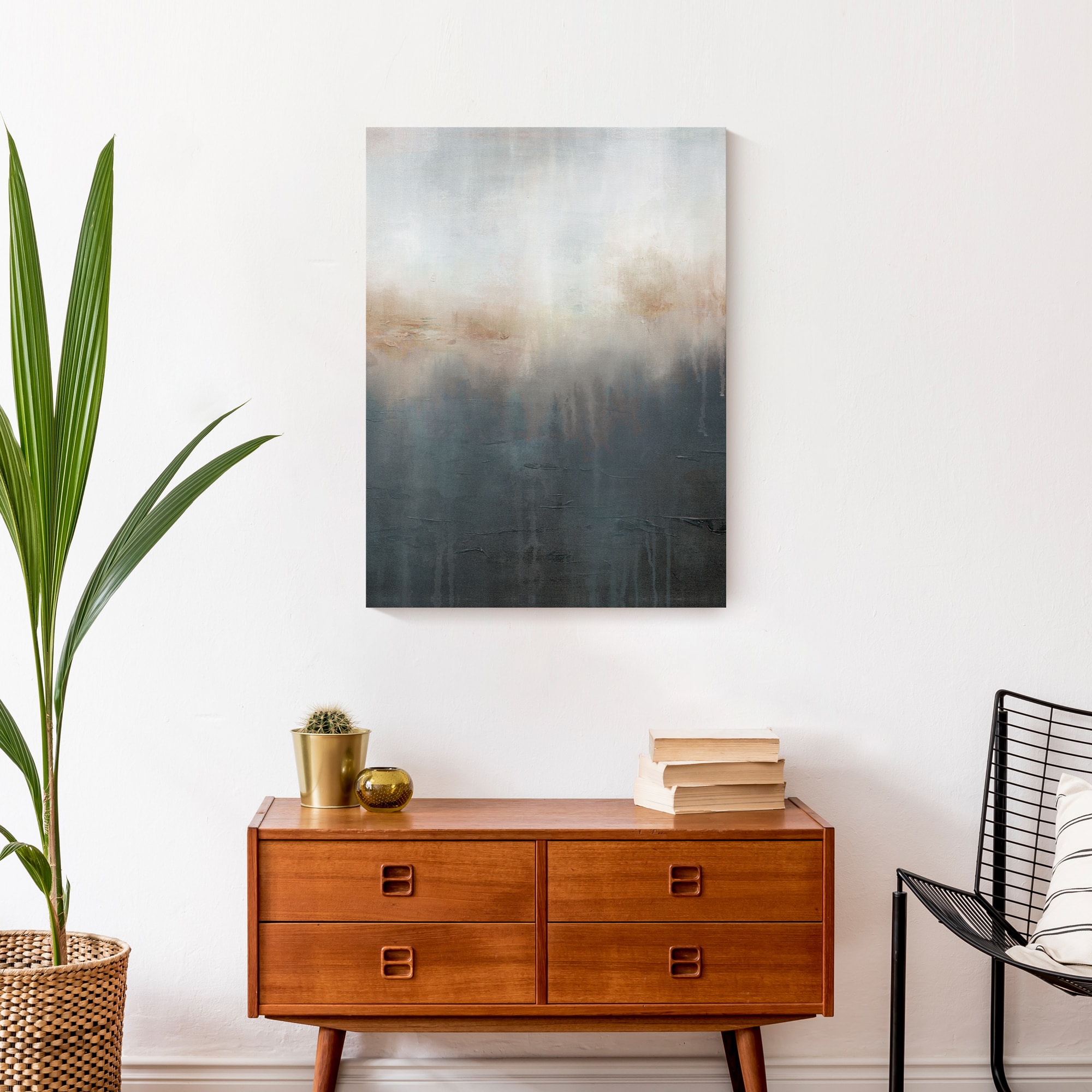 Sand And Water 18" x 24" Canvas Wall Art