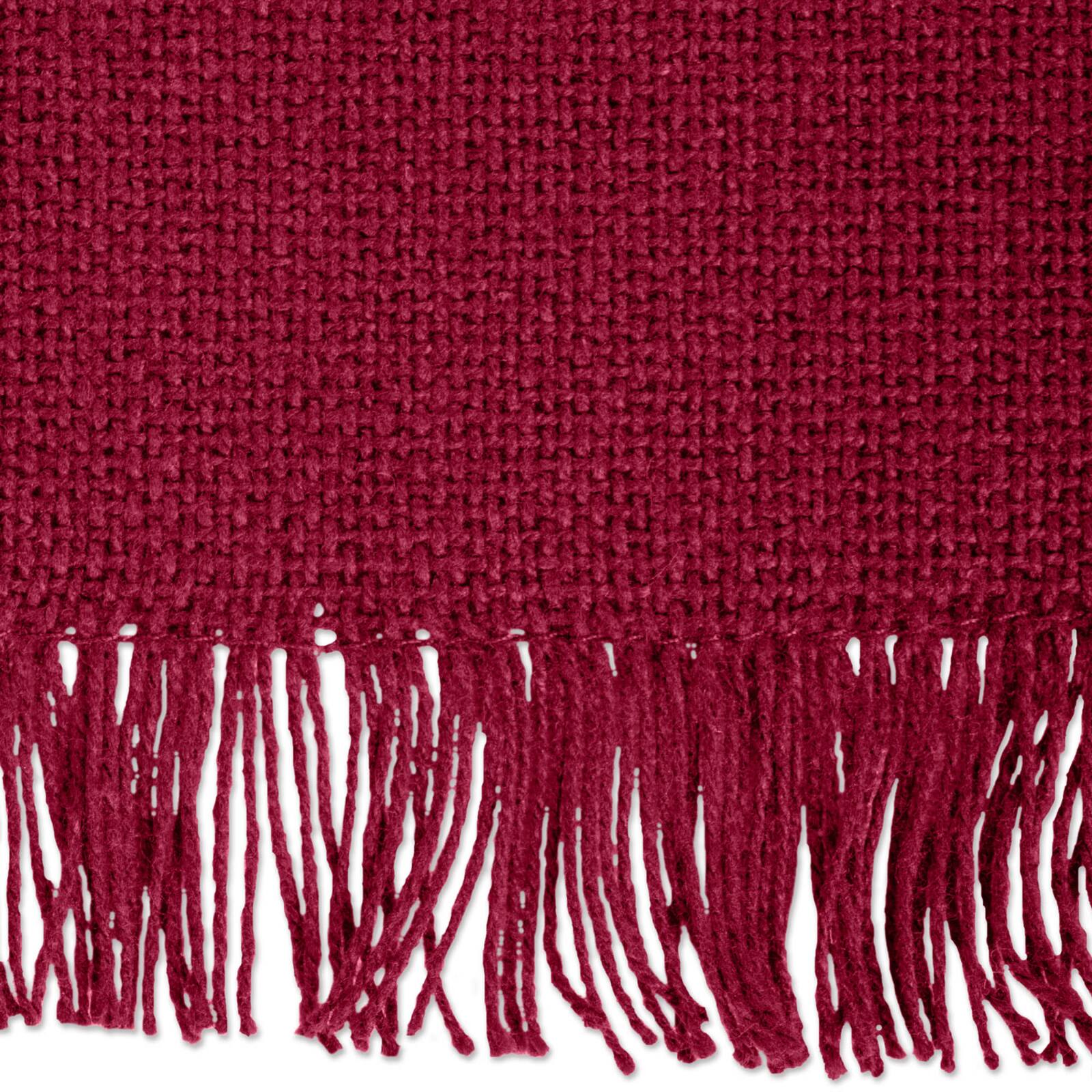 DII® 108" Solid Heavyweight Fringed Table Runner