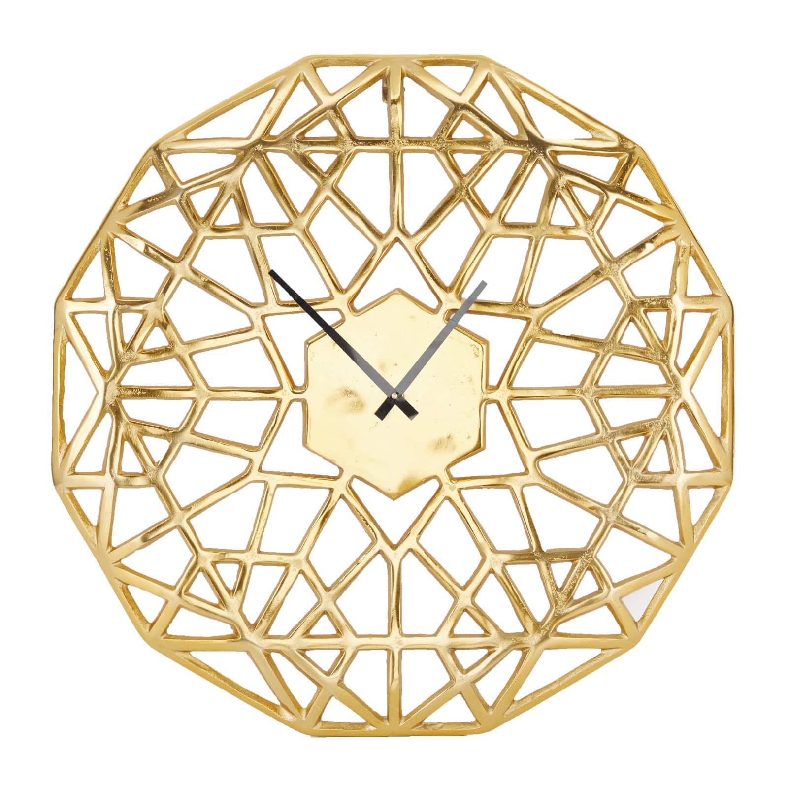 24" Contemporary Abstract Wall Clock