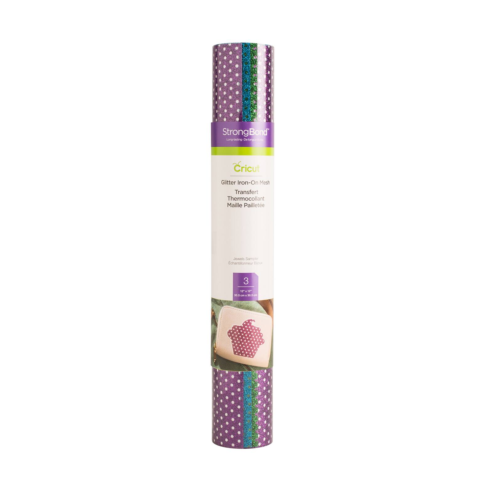 Cricut® Glitter Iron-On Jewels Mesh Sampler