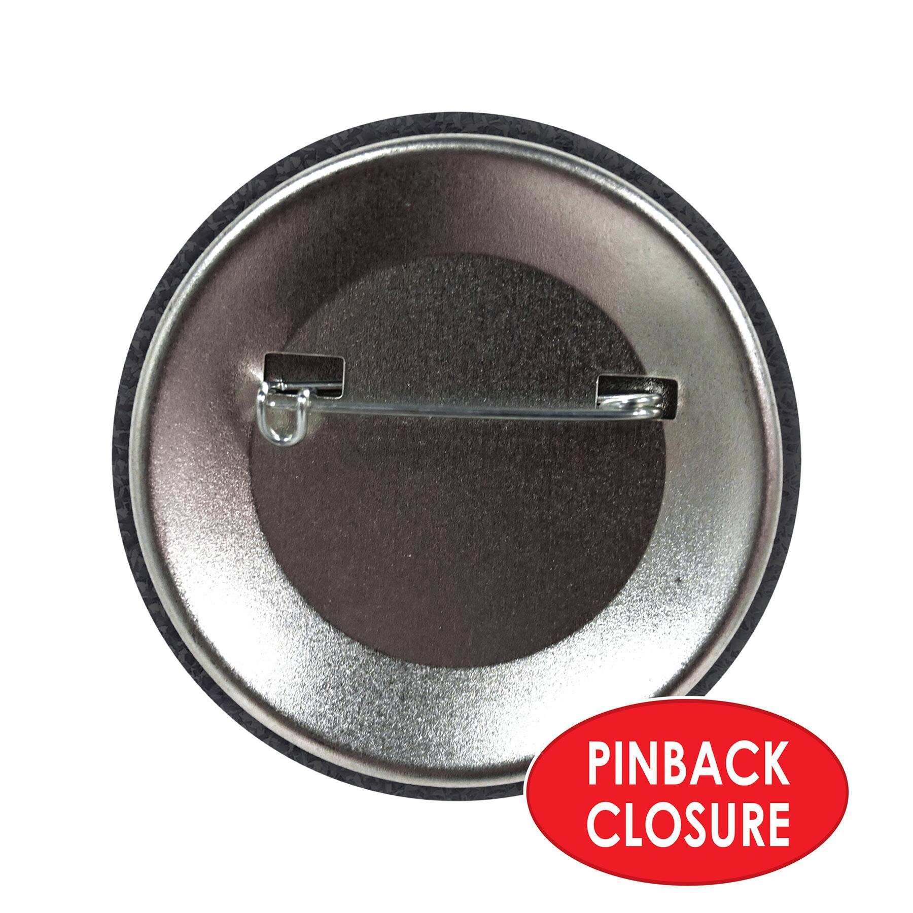 Beistle 2" Black Sparkle Groom Buttons, 6ct.