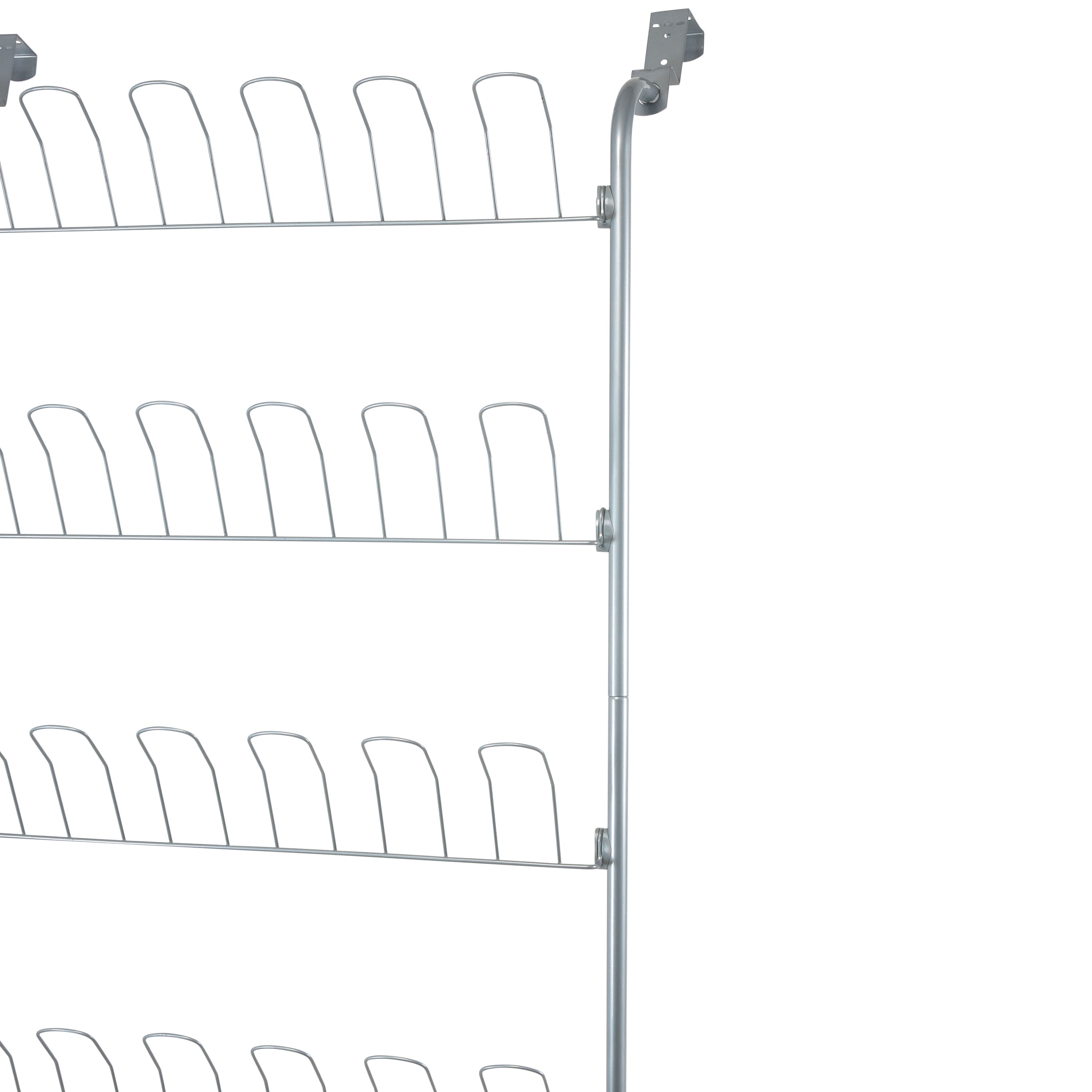 Organize It All 18 Pair Over the Door Shoe Rack