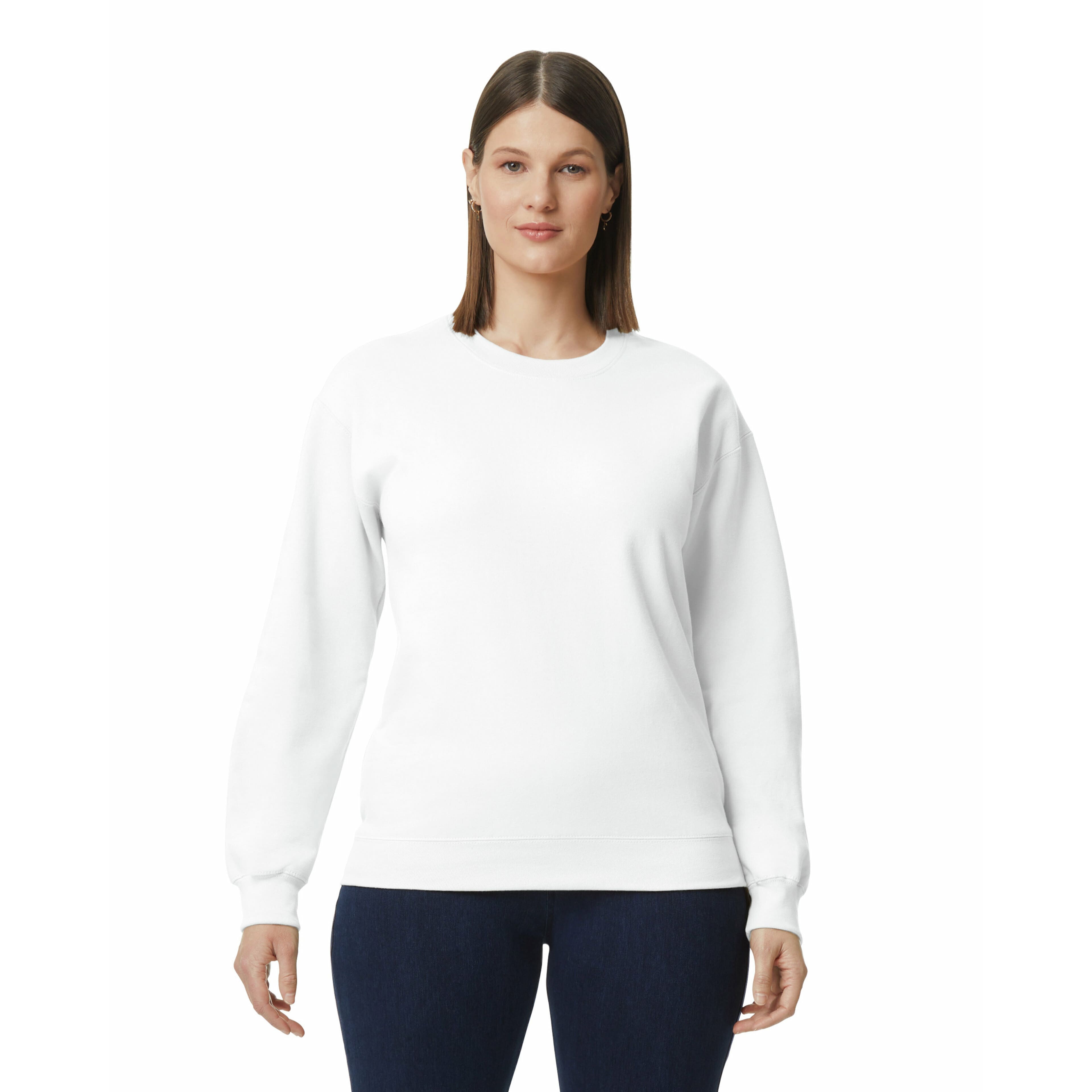 6 Pack: Gildan® Softstyle® Midweight Fleece Adult Crewneck Sweatshirt