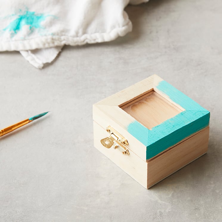 8 Pack: 3" Wood Box with Shadow Box Lid by Make Market®