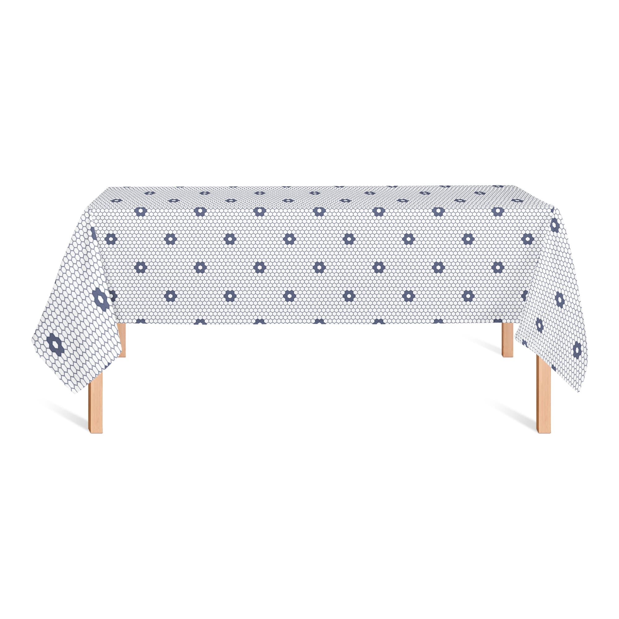 Floral Tile Tablecloth