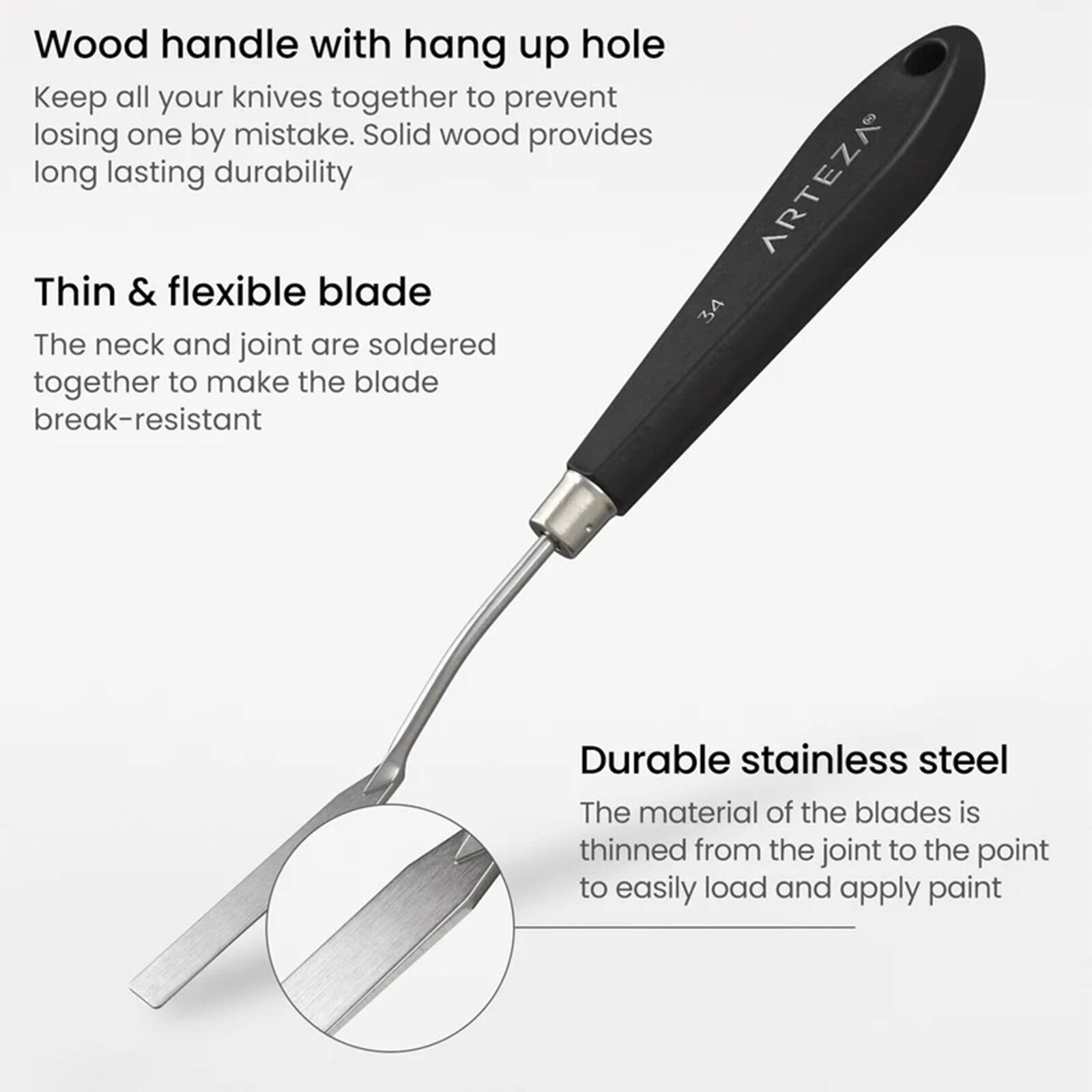 Arteza® Palette Knife Set A