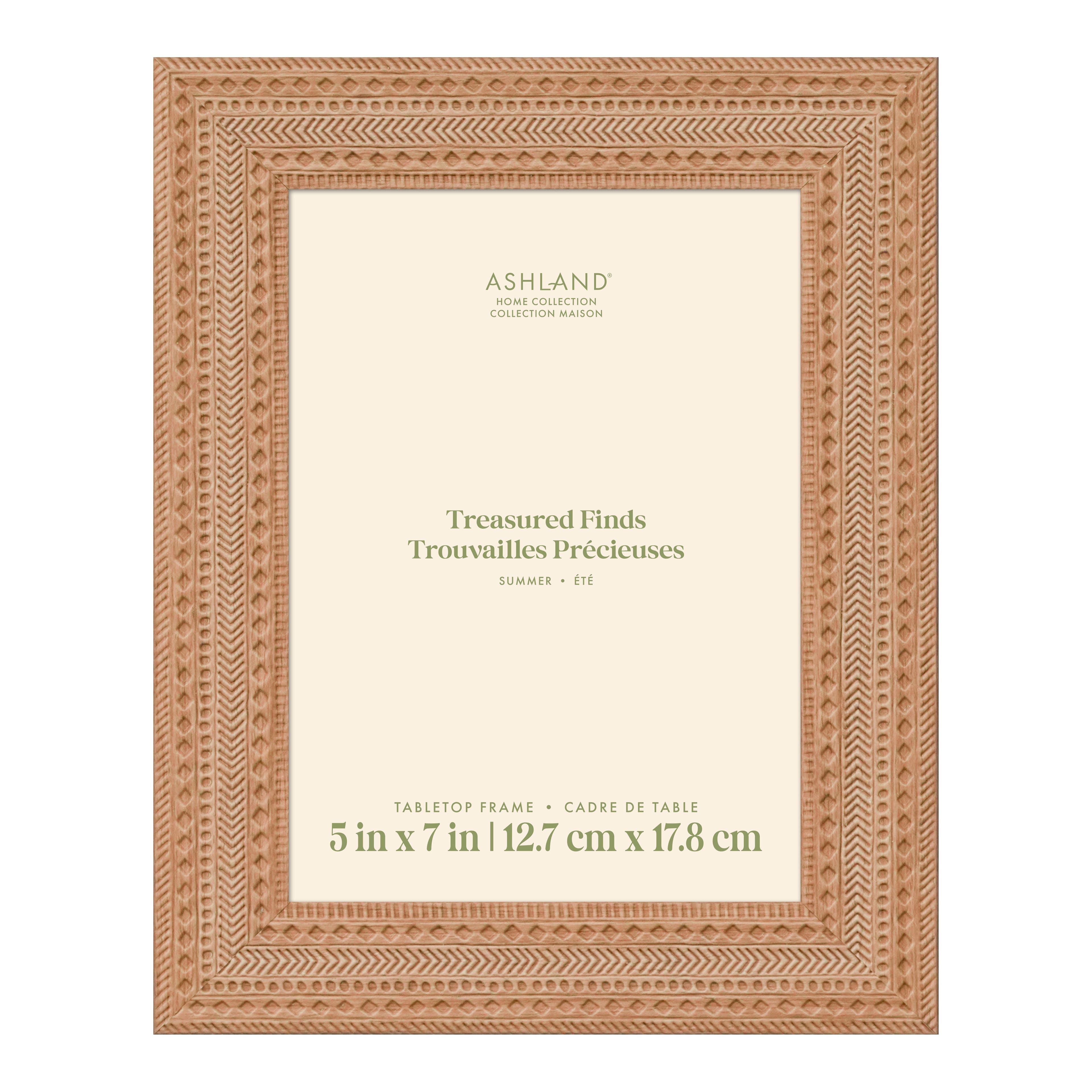 5" x 7" Etched Pattern Tabletop Frame, Treasured Finds by Ashland®