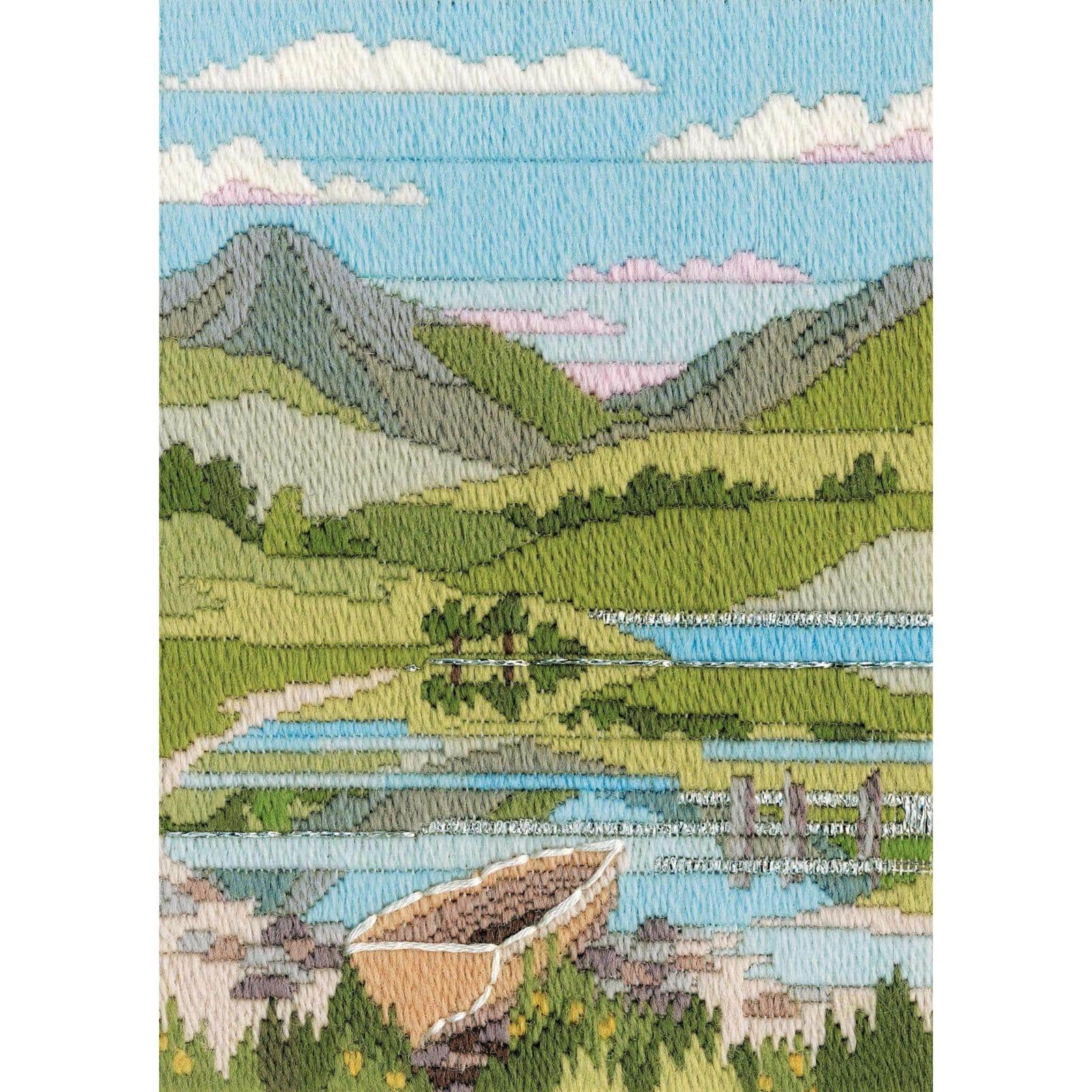 Bothy Threads Mountain Spring Long Stitch Kit