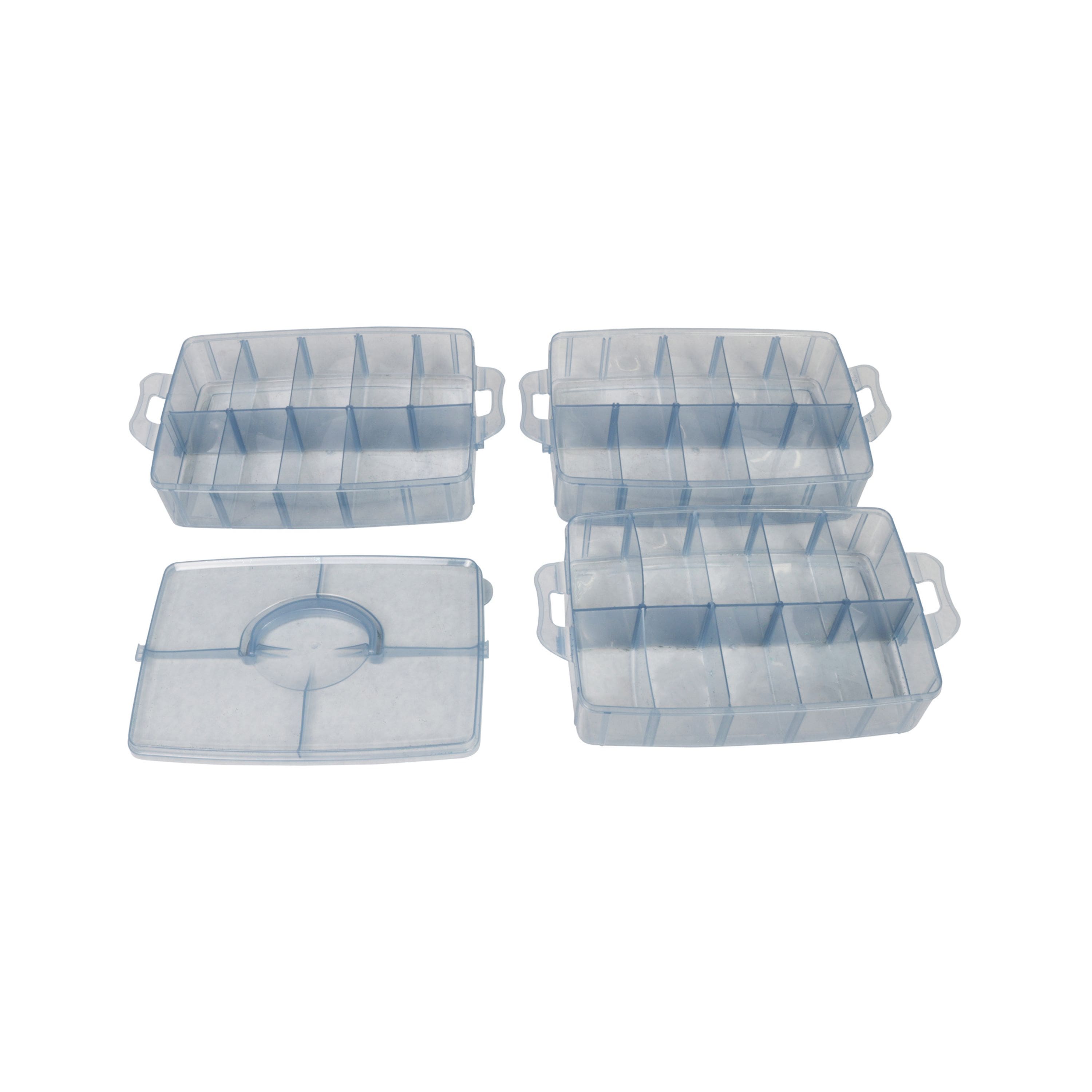 Everything Mary Dark Gray Stackable Storage Container