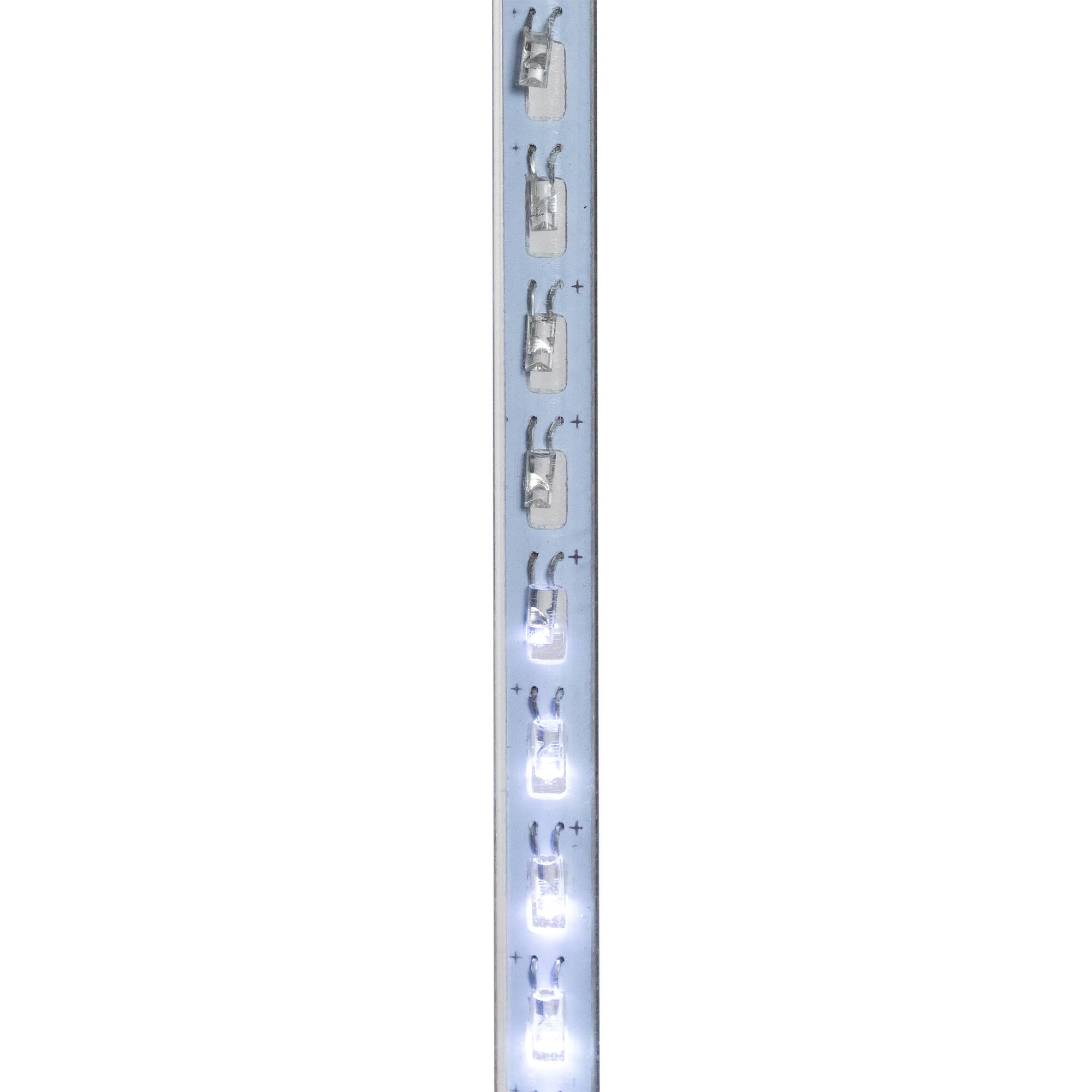 LED Lighted Dripping Icicle Snowfall Christmas Light Tubes -13.25' Clear Wire - 5ct