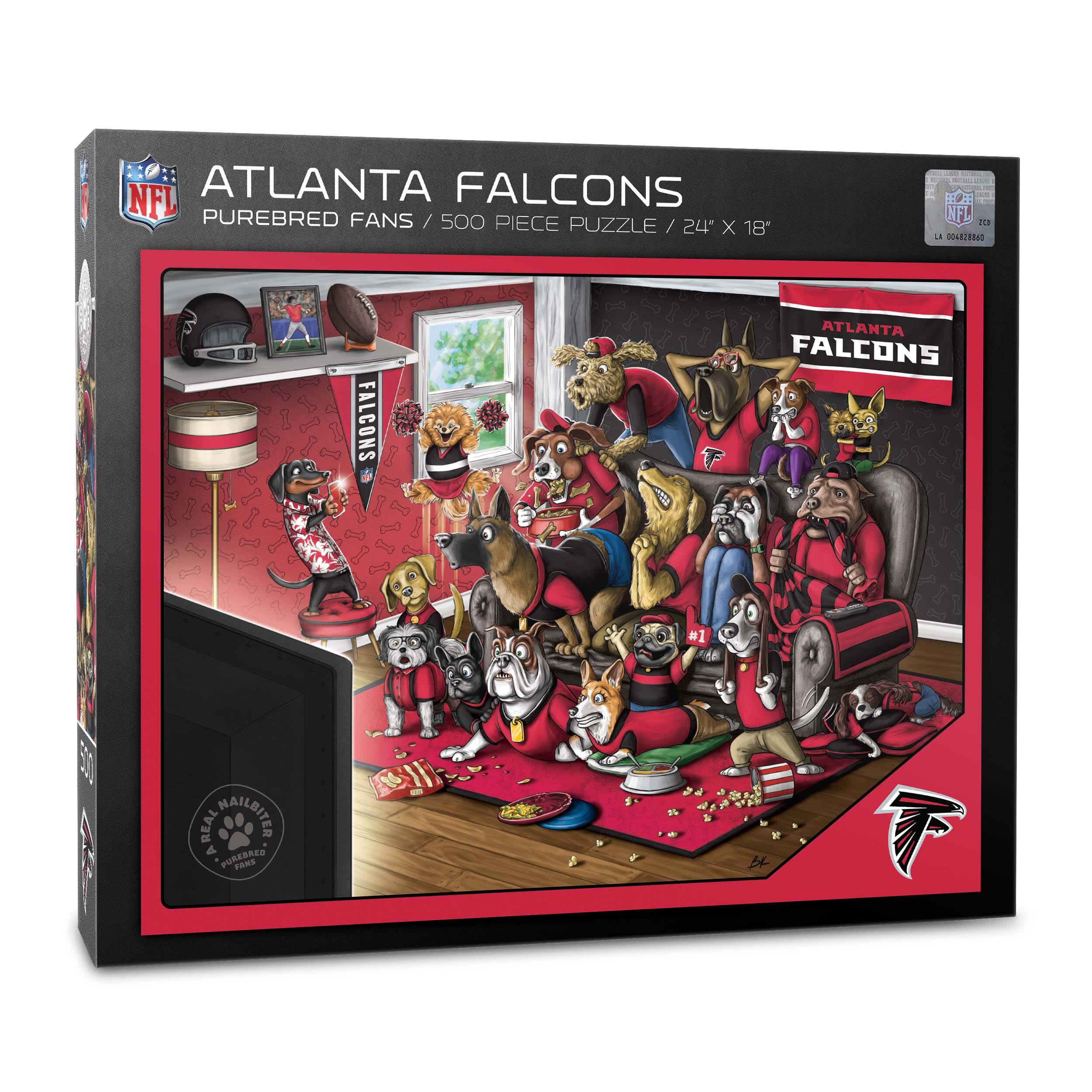 NFL Purebred Fans A Real Nailbiter 500 Piece Puzzle