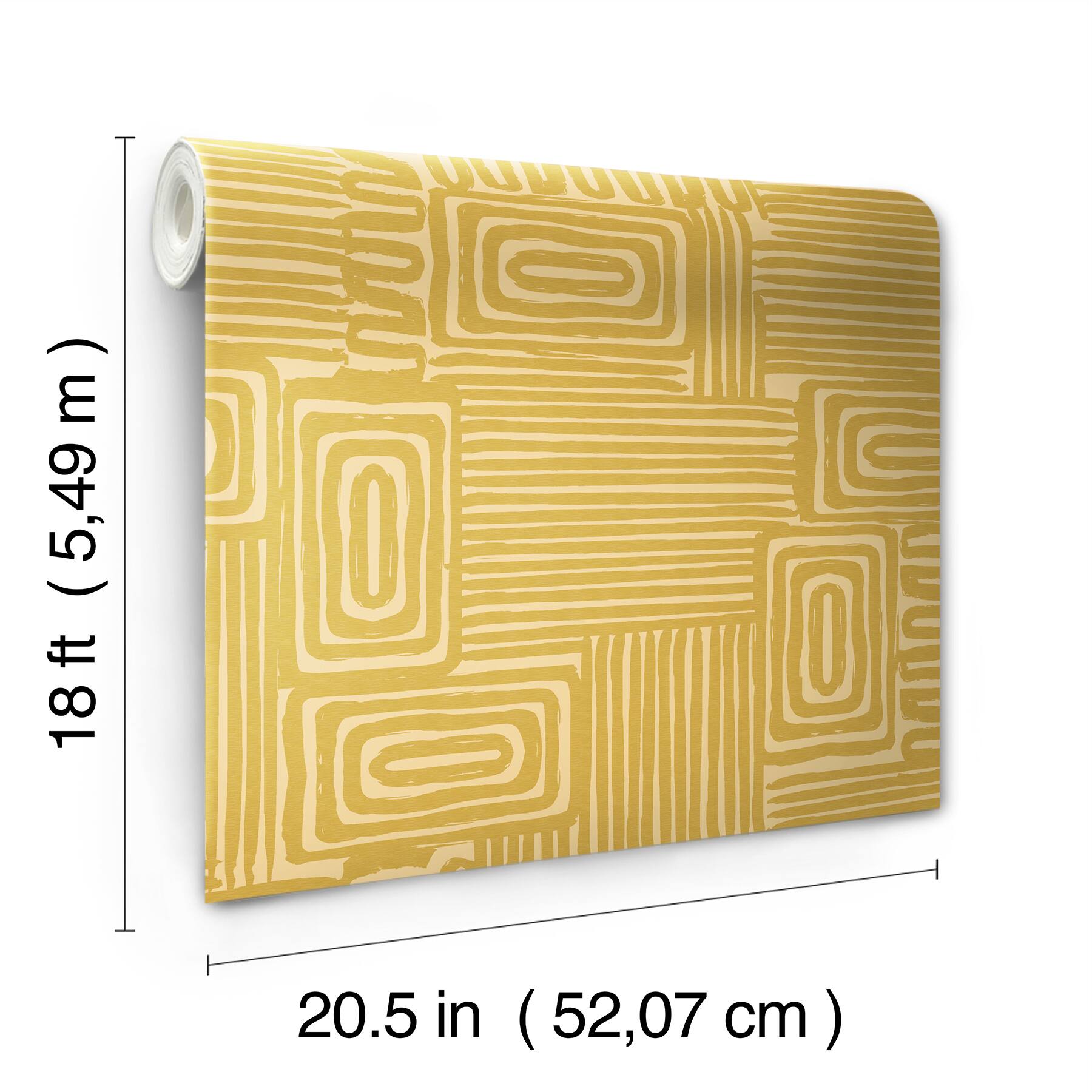 RoomMates Emily Rayna Pathways Peel & Stick Wallpaper