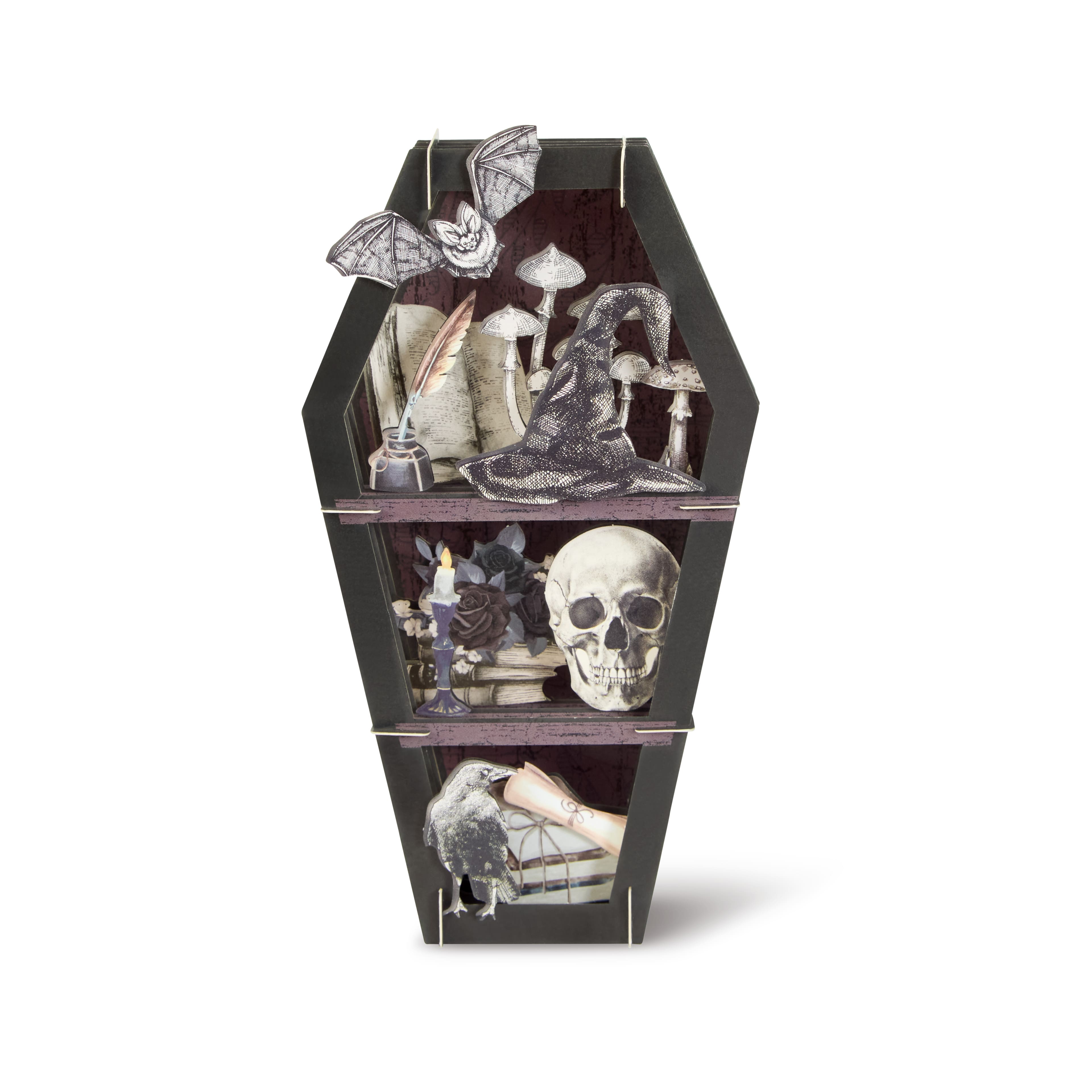 Coffin Shelf Paper Diorama Kit by Recollections™