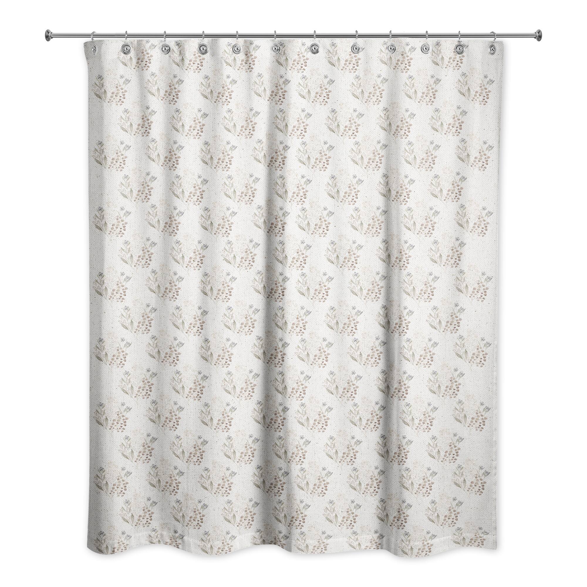 Grace Botanicals Shower Curtain