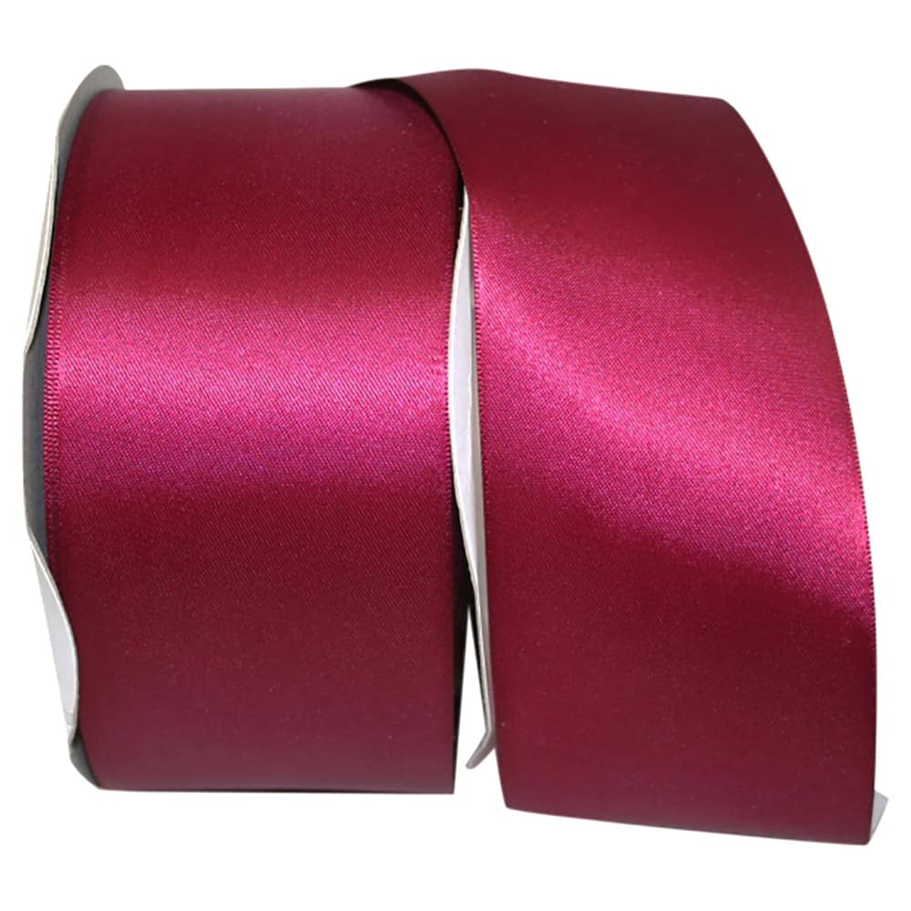 JAM Paper 2.5'' x 50yd. Double Face Satin Ribbon