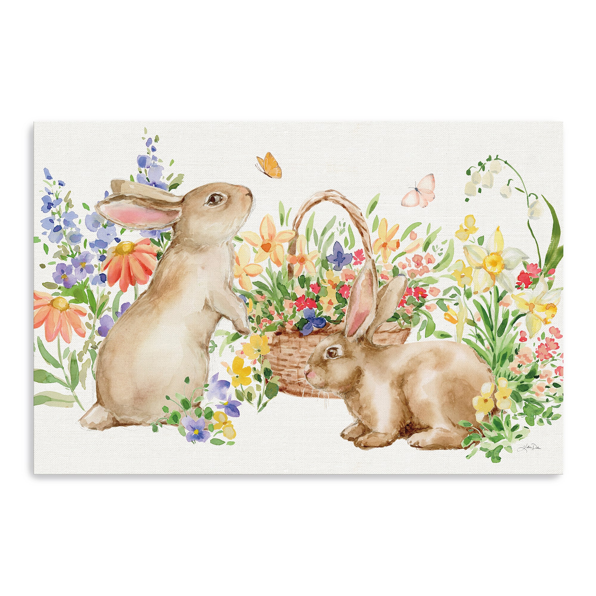 Lumaprints Spring Celebration V Canvas Giclée Art