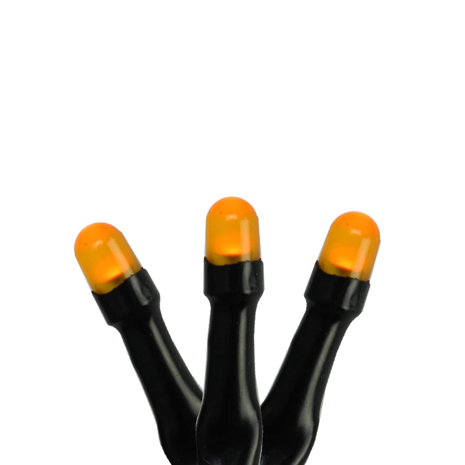 15ct. Orange Micro LED Halloween Lights