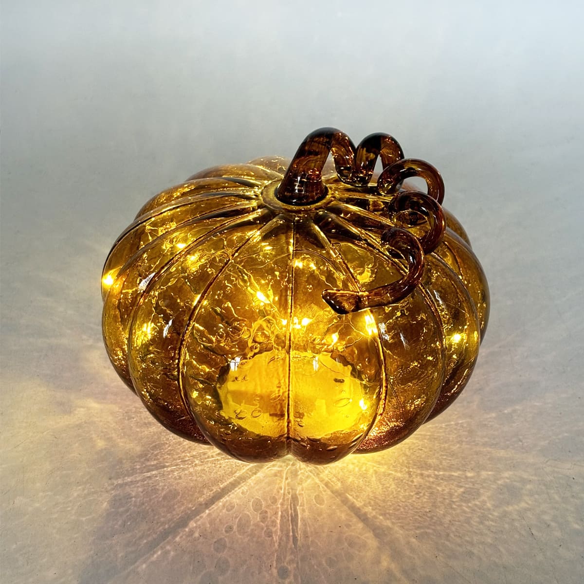 5" LED Glass Pumpkin Décor by Ashland®