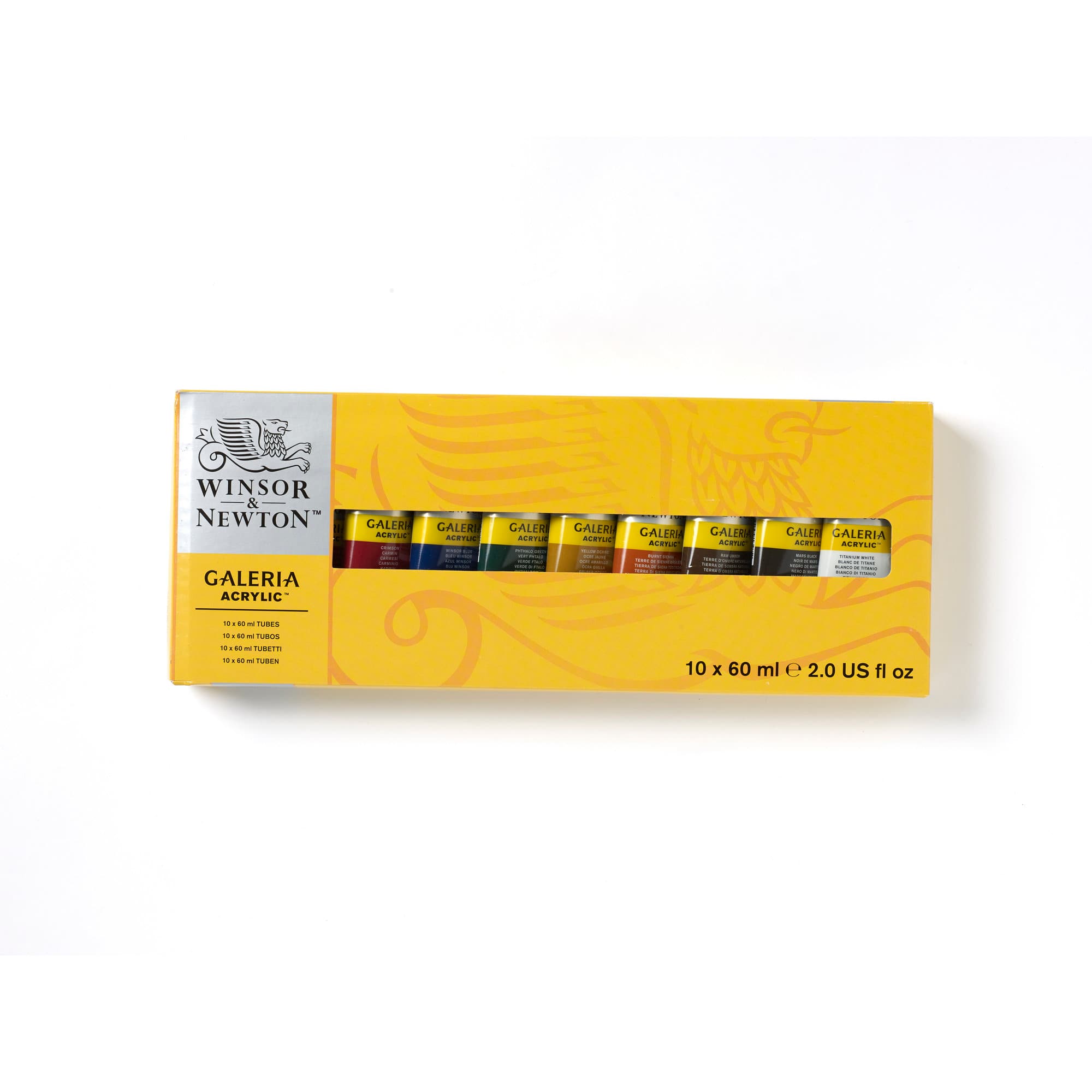 Winsor & Newton® Galeria® Acrylic Color 10 Tube Set, 60ml