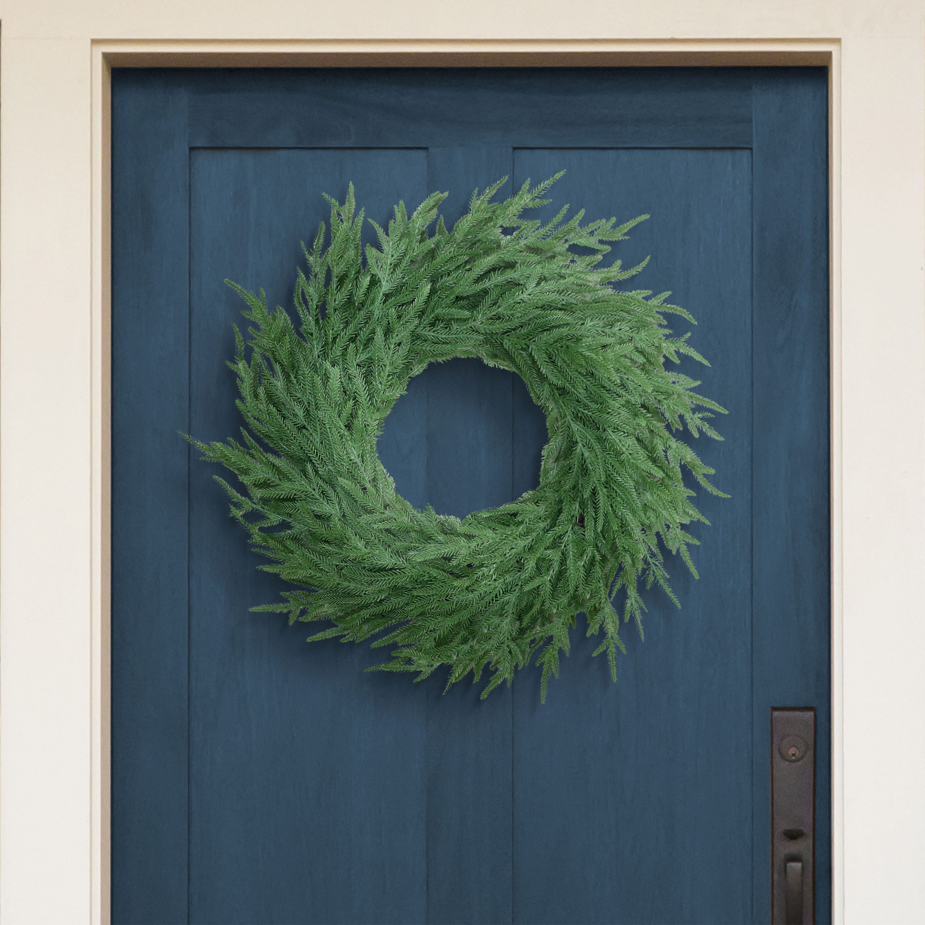 24" Soft Pine Artificial Christmas Wreath