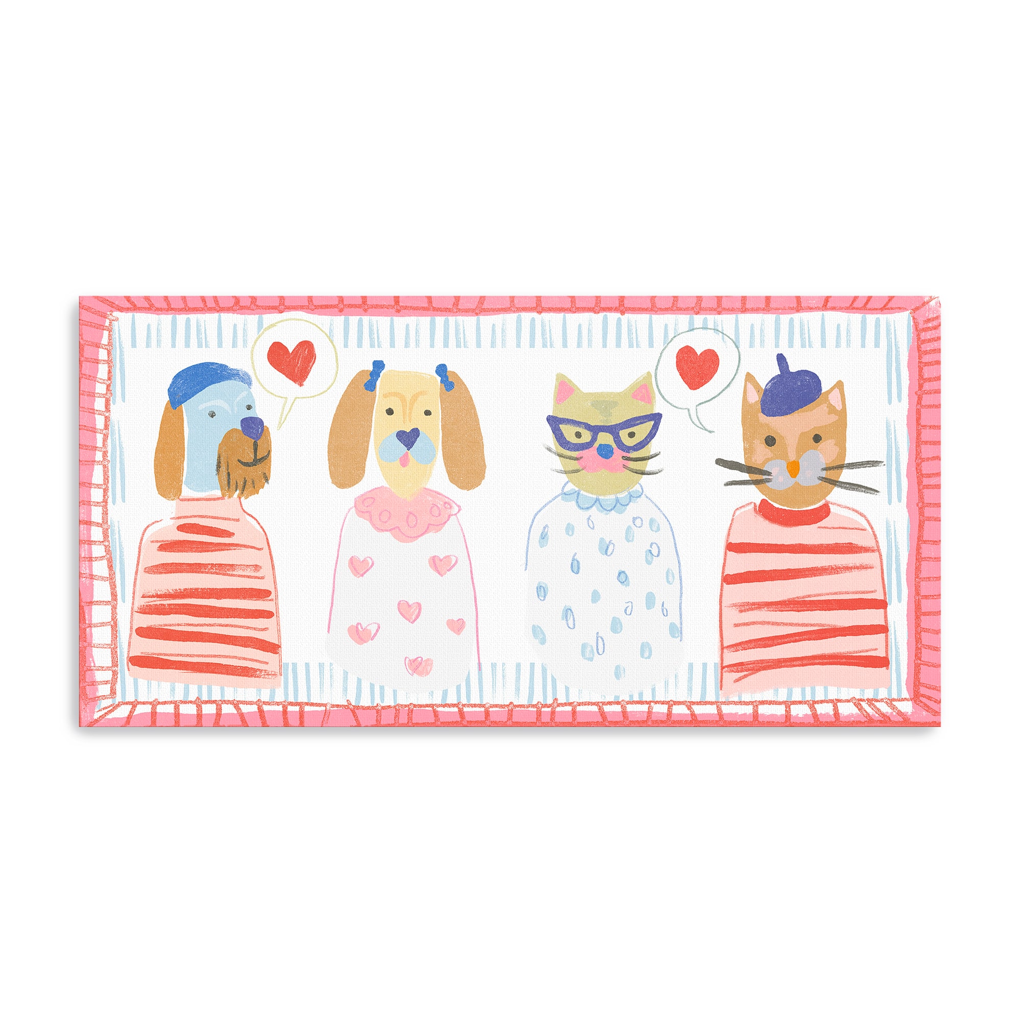 Cameo Characters D Canvas Giclée Art