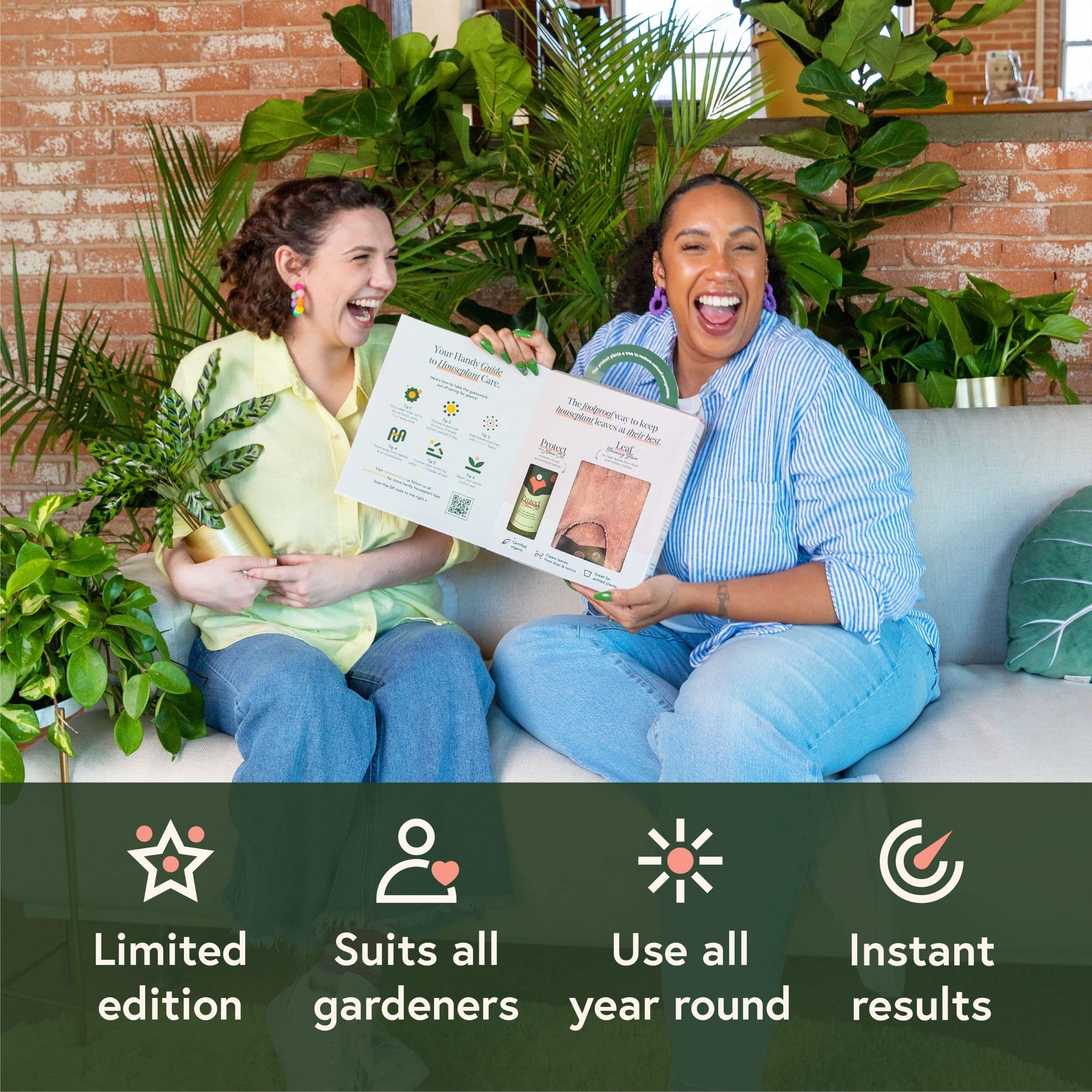We The Wild™ Proud Plant Mum Leaf Care Kit