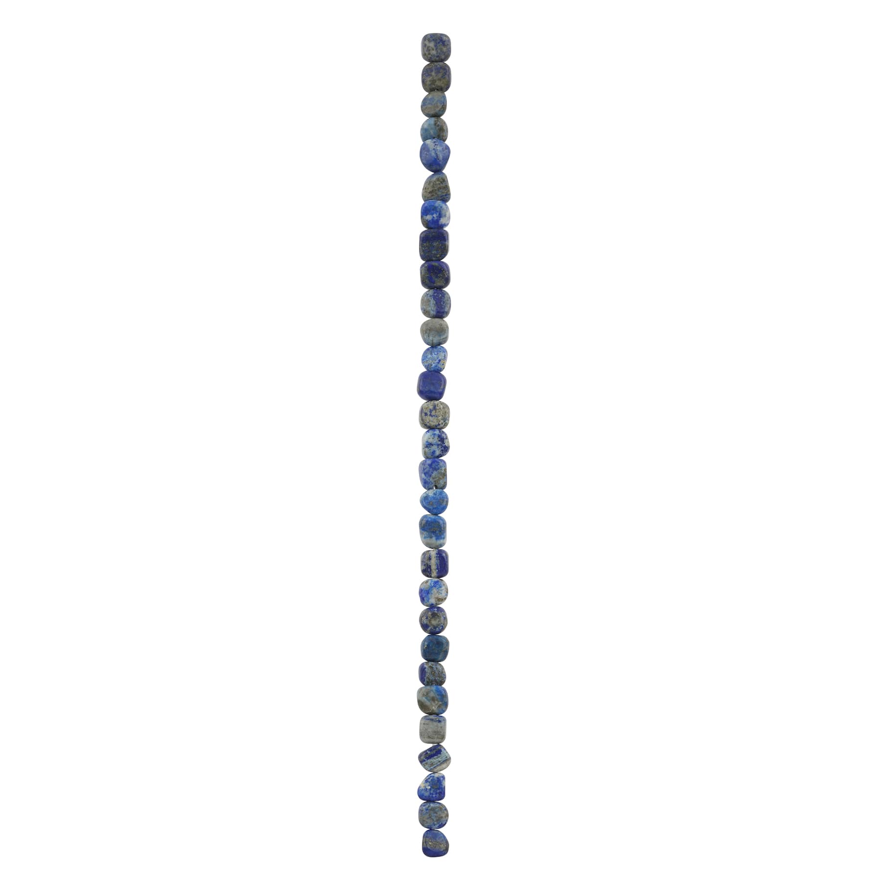 12 Pack: Blue Dyed Lapis Potato Beads by Bead Landing™