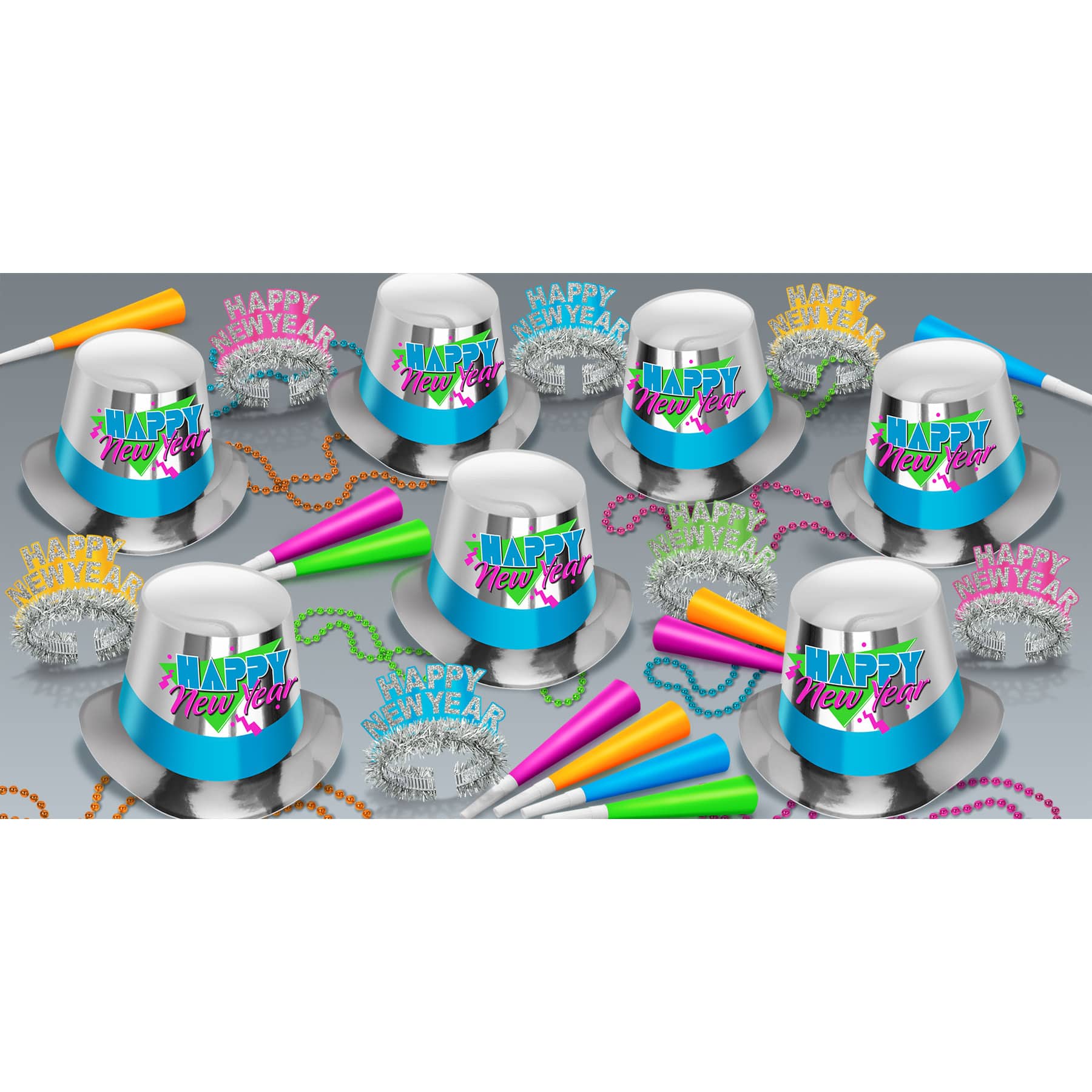 Beistle New Year Totally 80's Party Favor for 50