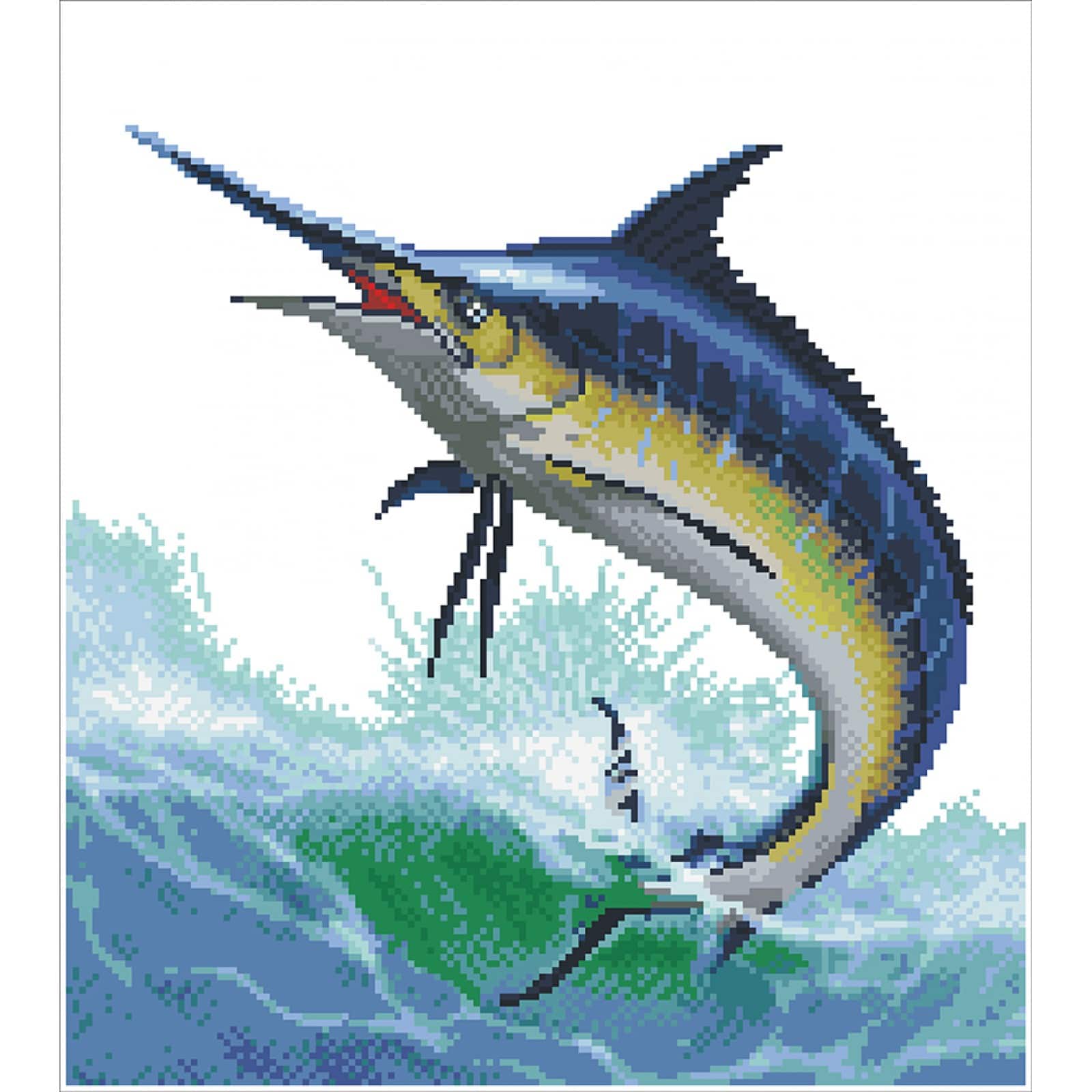 Diamond Dotz® Intermediate Monarch of the Sea Diamond Facet Art Kit