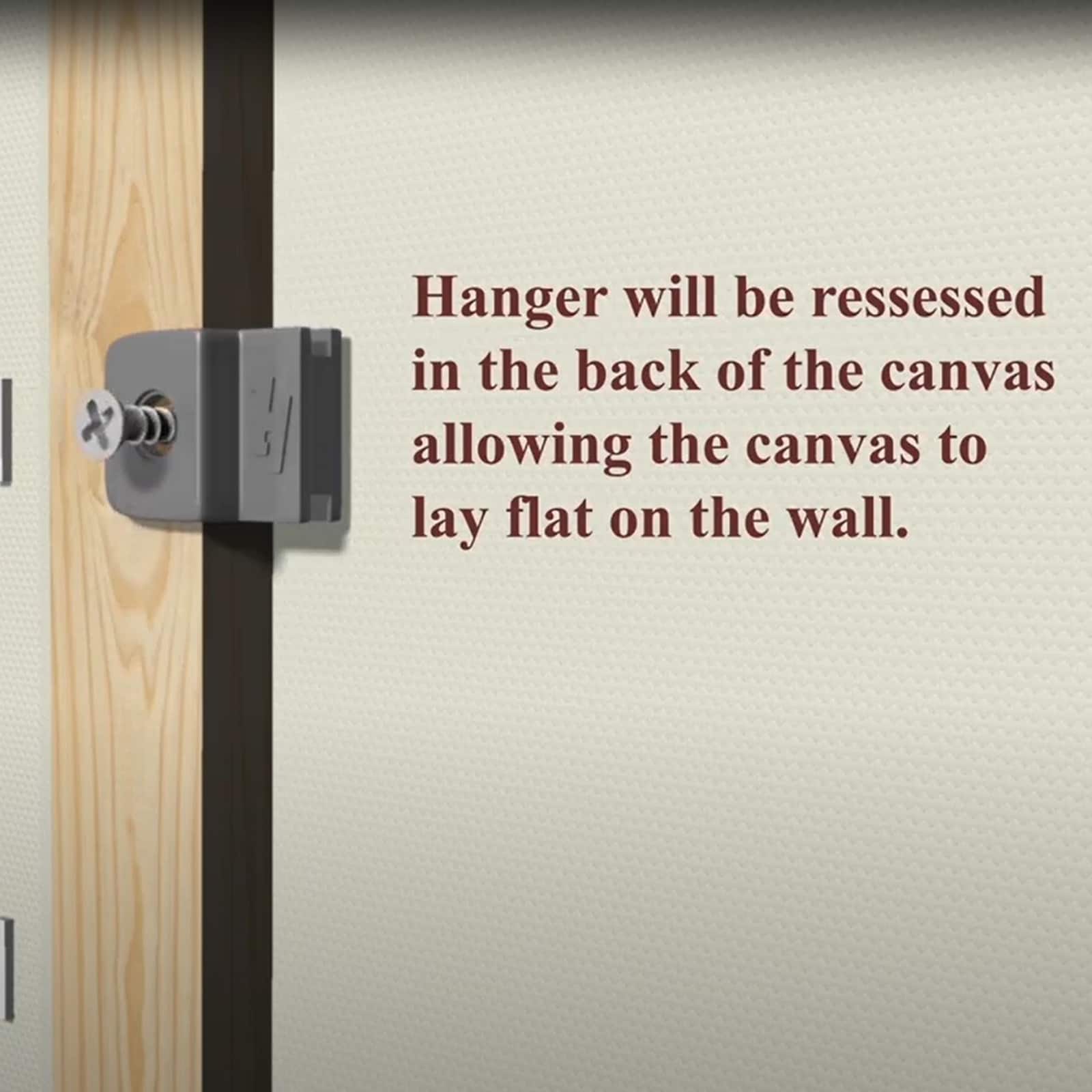HangZ™ 30lb. Canvas Easy Tie 1 Hole D Ring Kit
