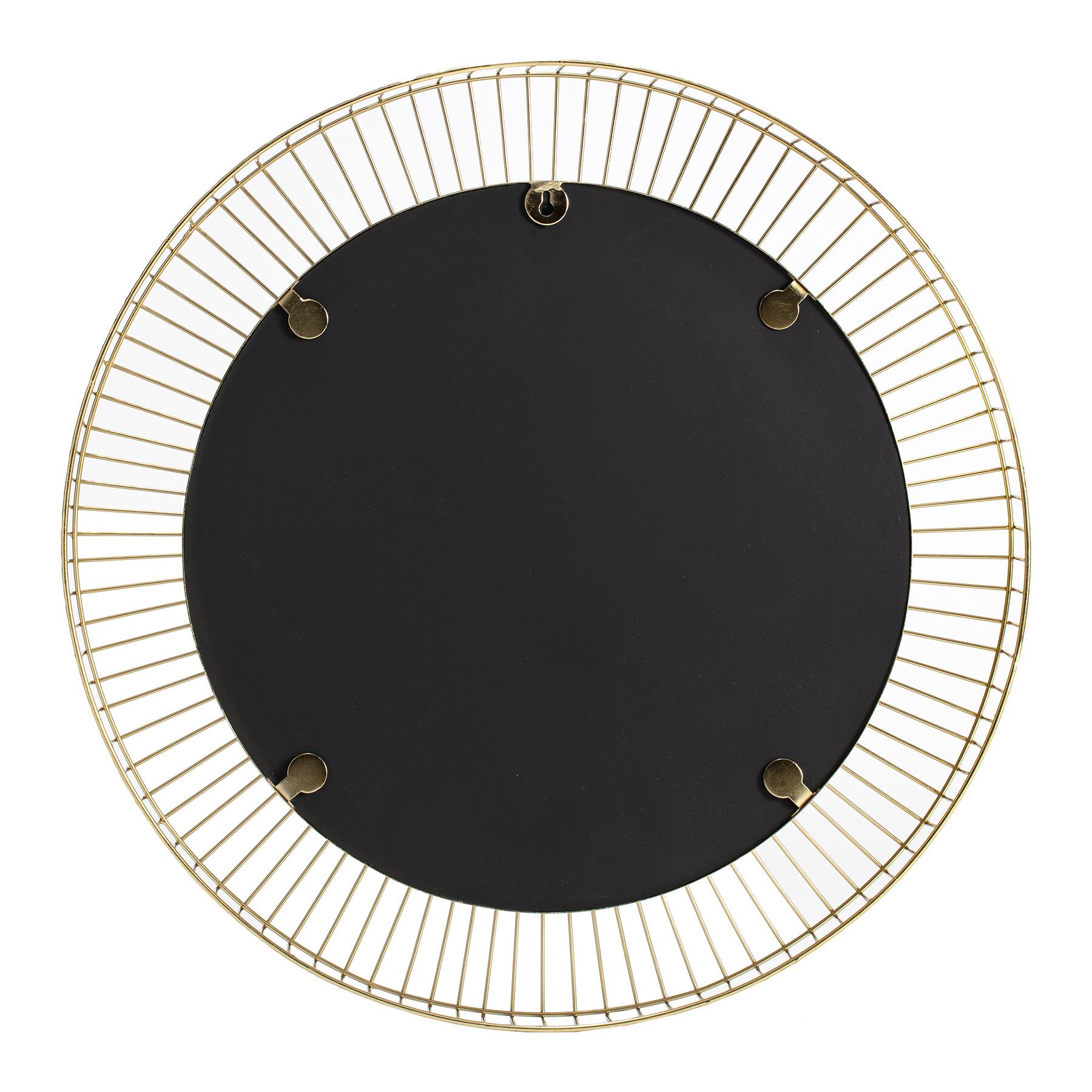 Habitat Argus 24" Golden Sunbeam Wall Mirror