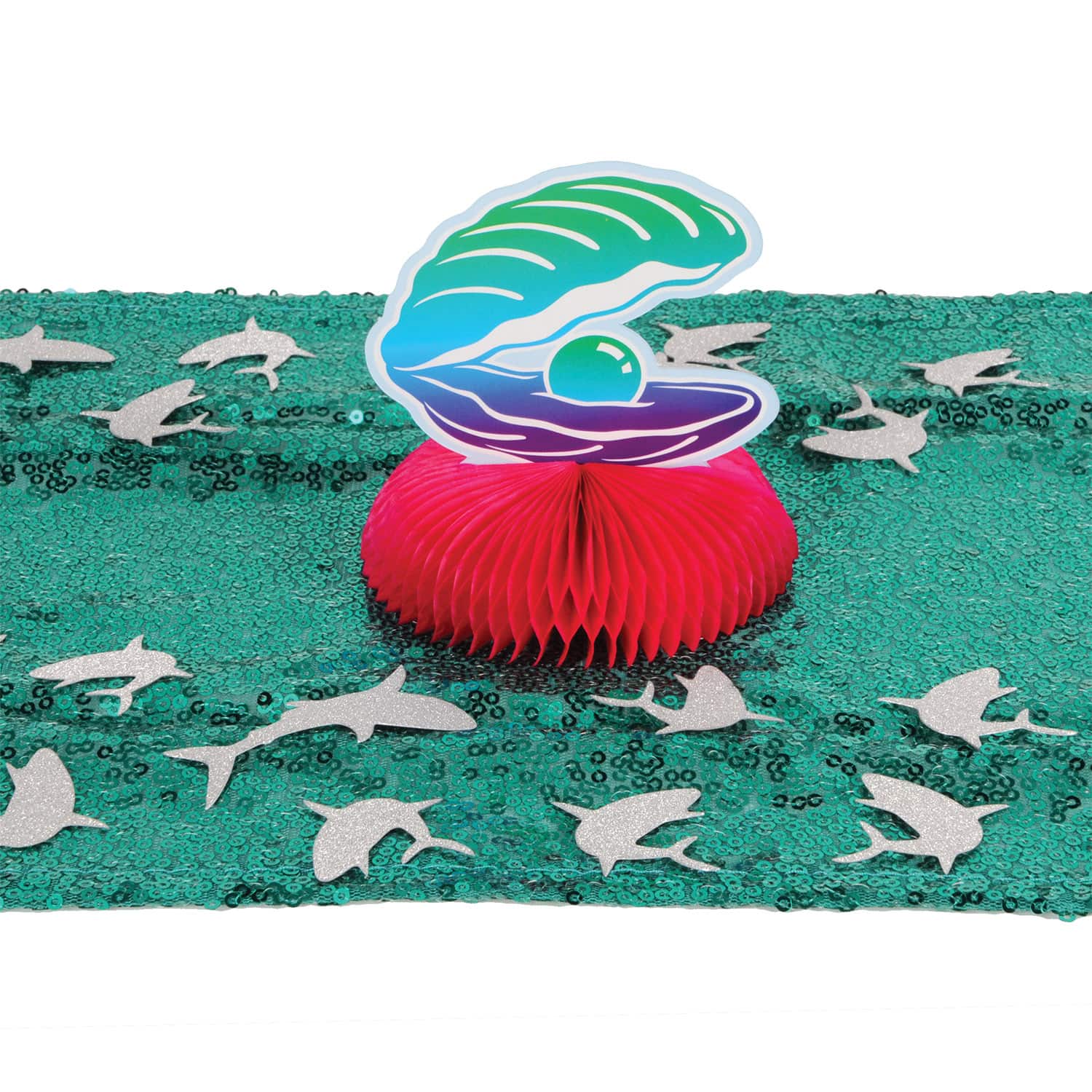 Beistle 1/2oz. Silver Shark Deluxe Sparkle Confetti Packs, 2ct.