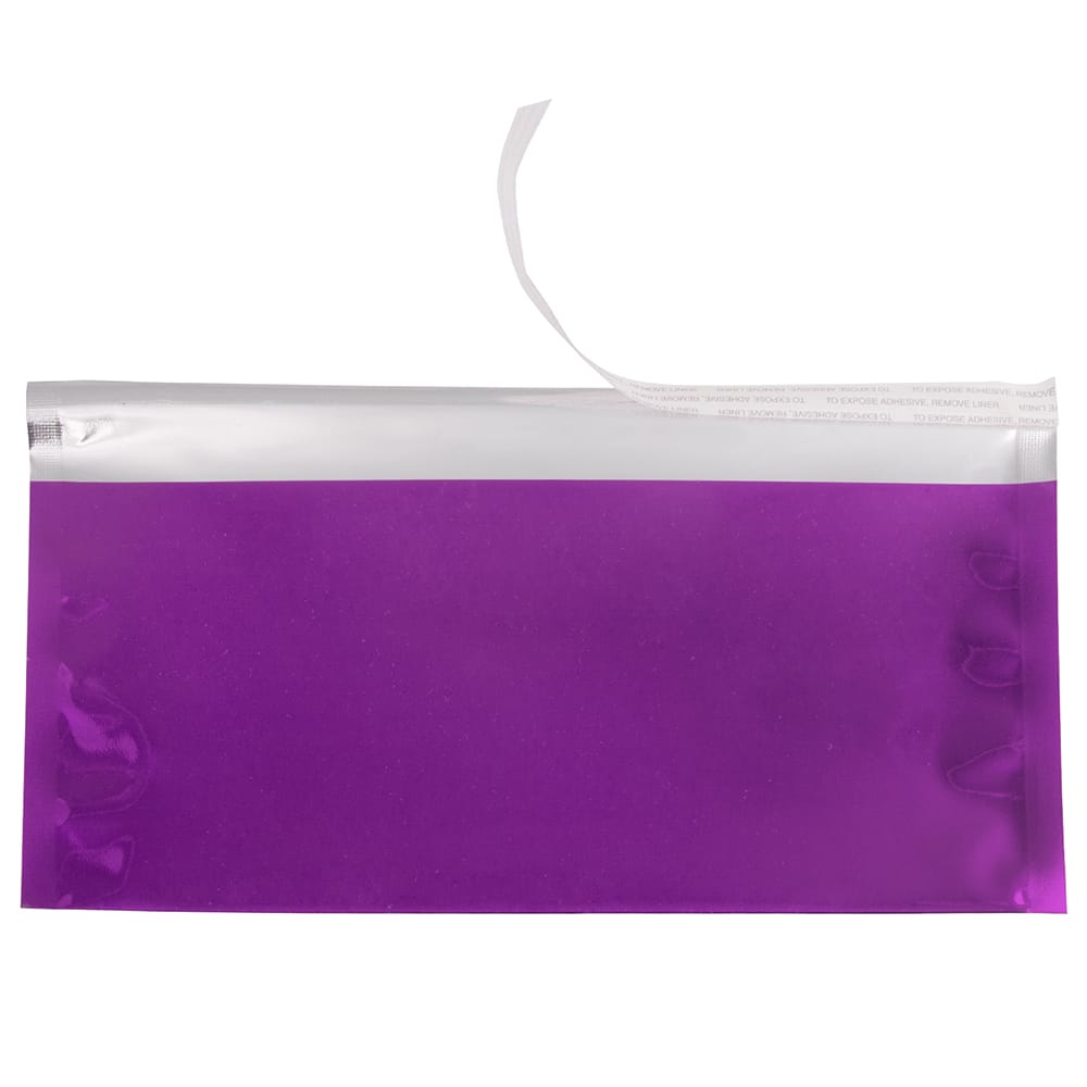 JAM Paper 4" x 9.5" Foil Self Adhesive Business Envelopes