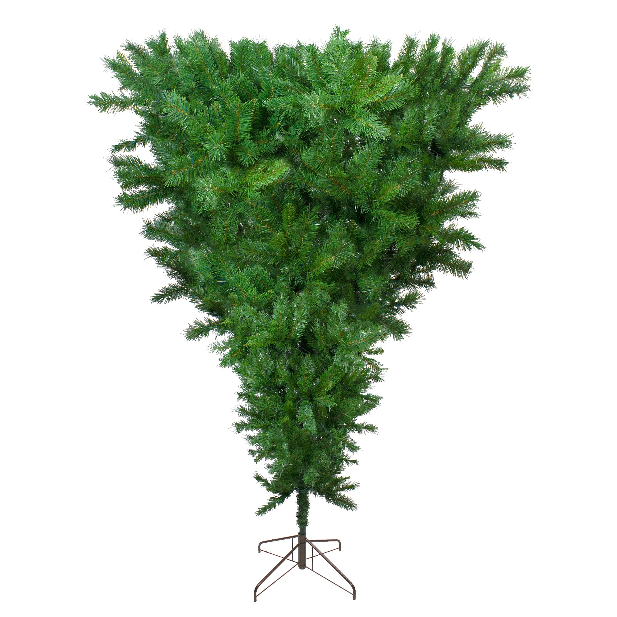 7.5ft. Unlit Green Sugar Pine Artificial Upside Down Christmas Tree