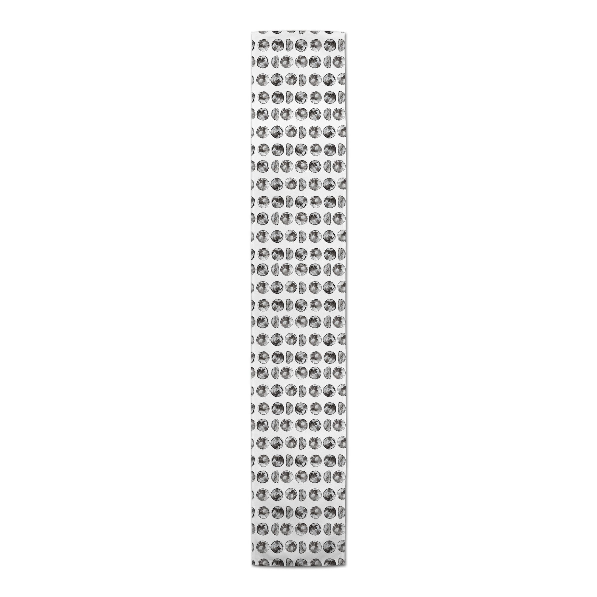 Moon Phases Pattern 16" x 90" Cotton Twill Runner