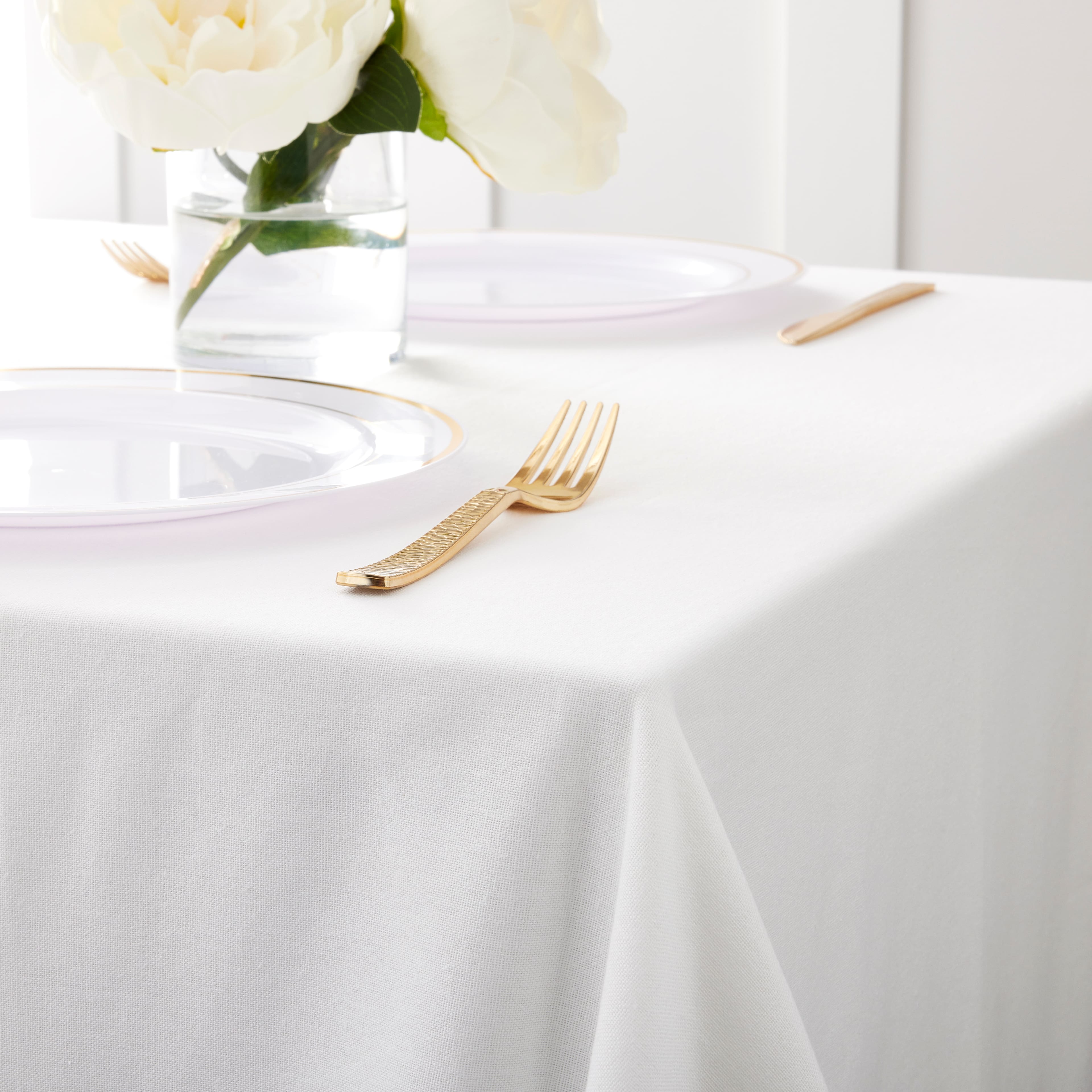 84" Solid Cotton Table Cover by Celebrate It™
