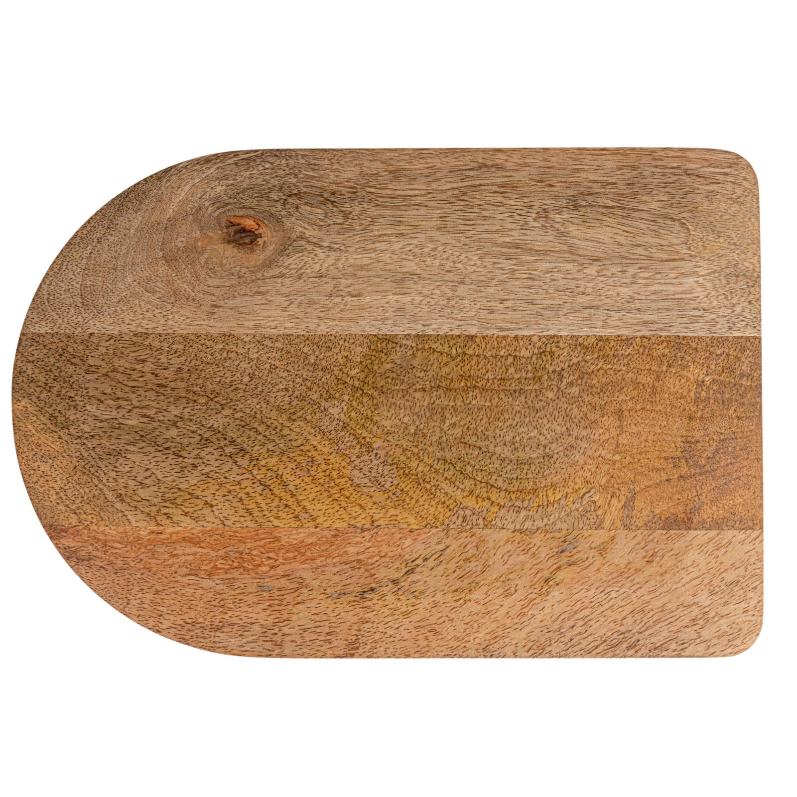 Hello Honey® 12" Artisanal Mango Wood Cheese & Cutting Board