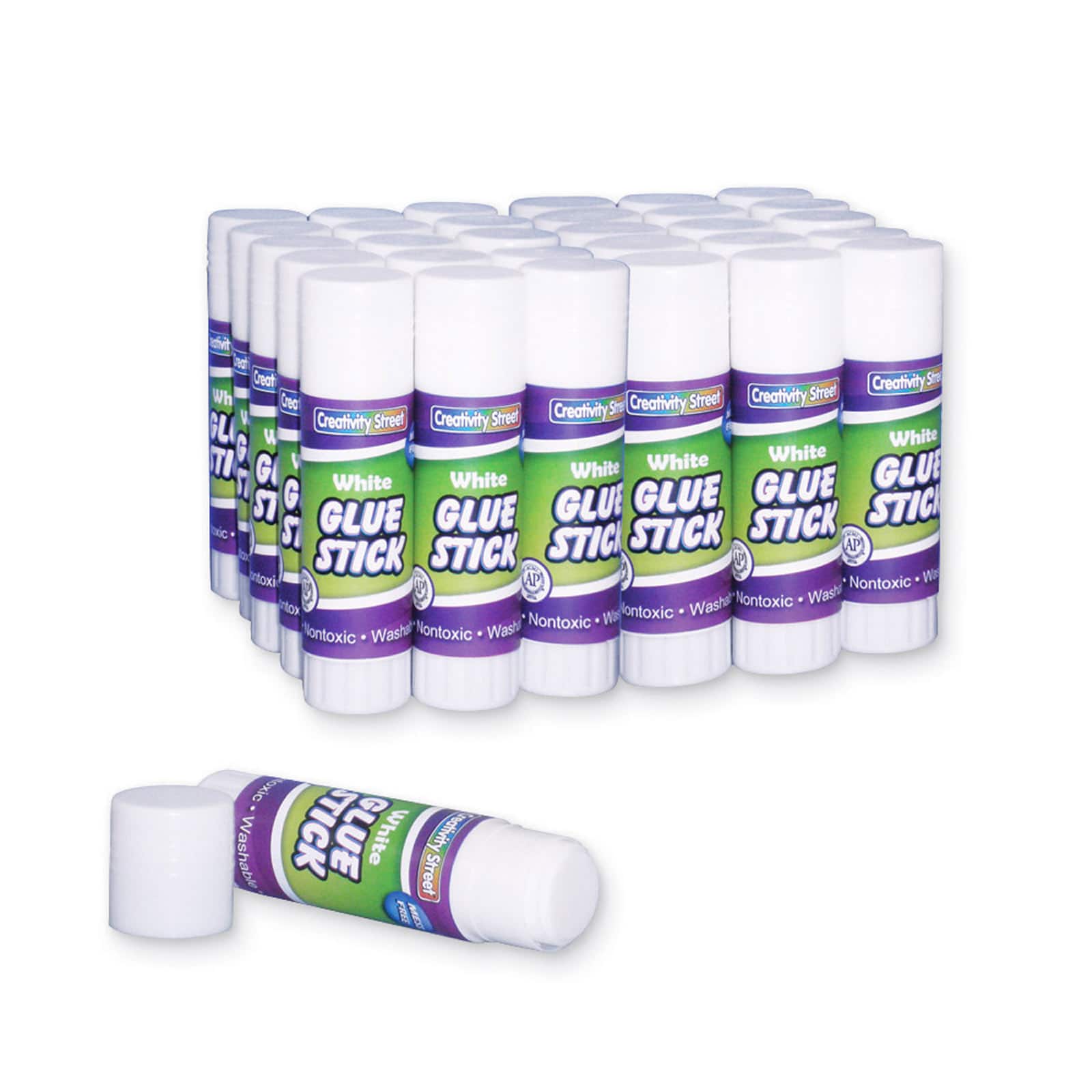 4 Packs: 3 Packs 30 ct. (360 total) Creativity Street® White Glue Sticks